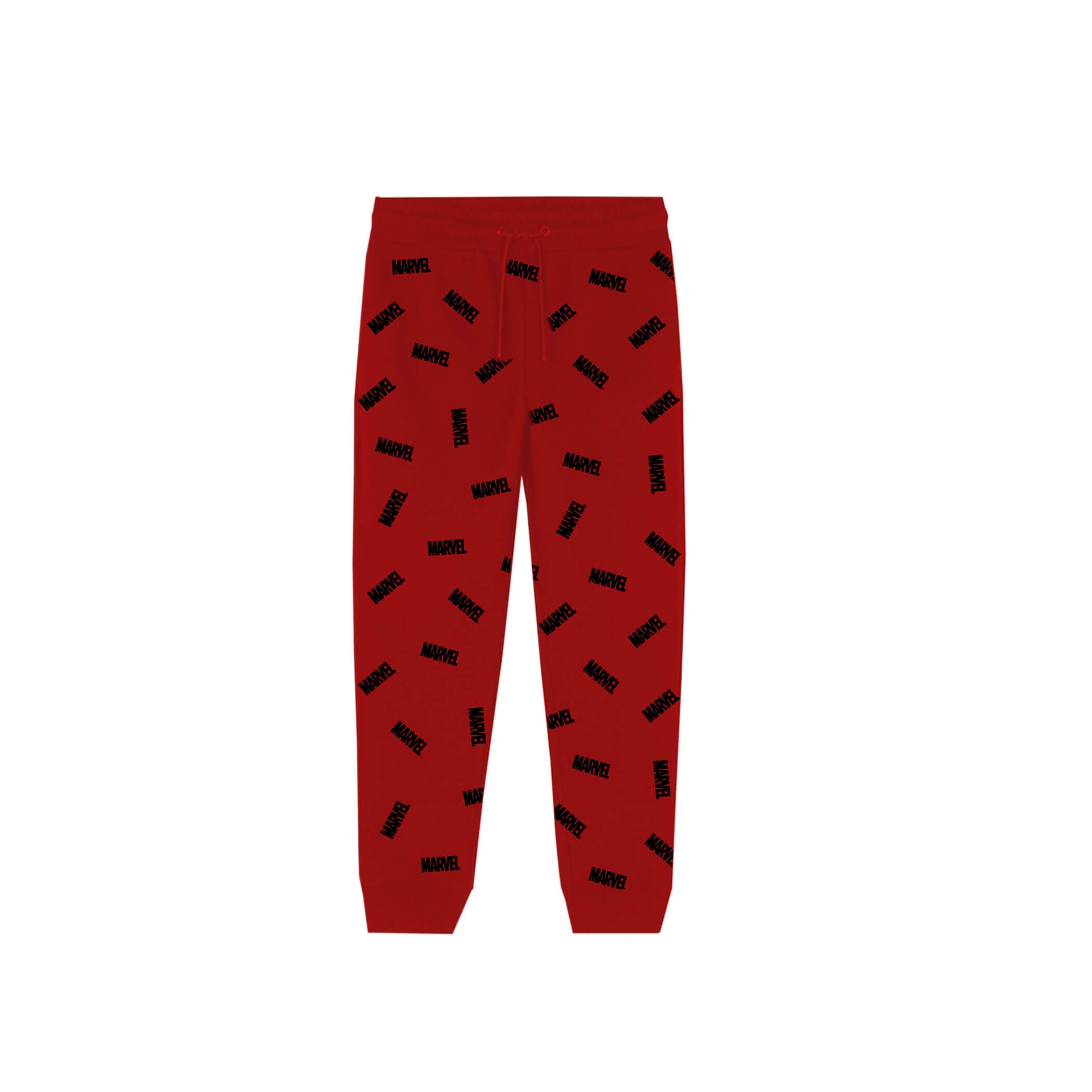 Marvel Allover Fleece Trouser-Red