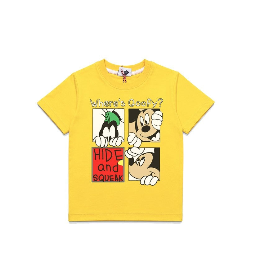 MickeysPrintWhere_sGoofyTeeShirt-Yellow