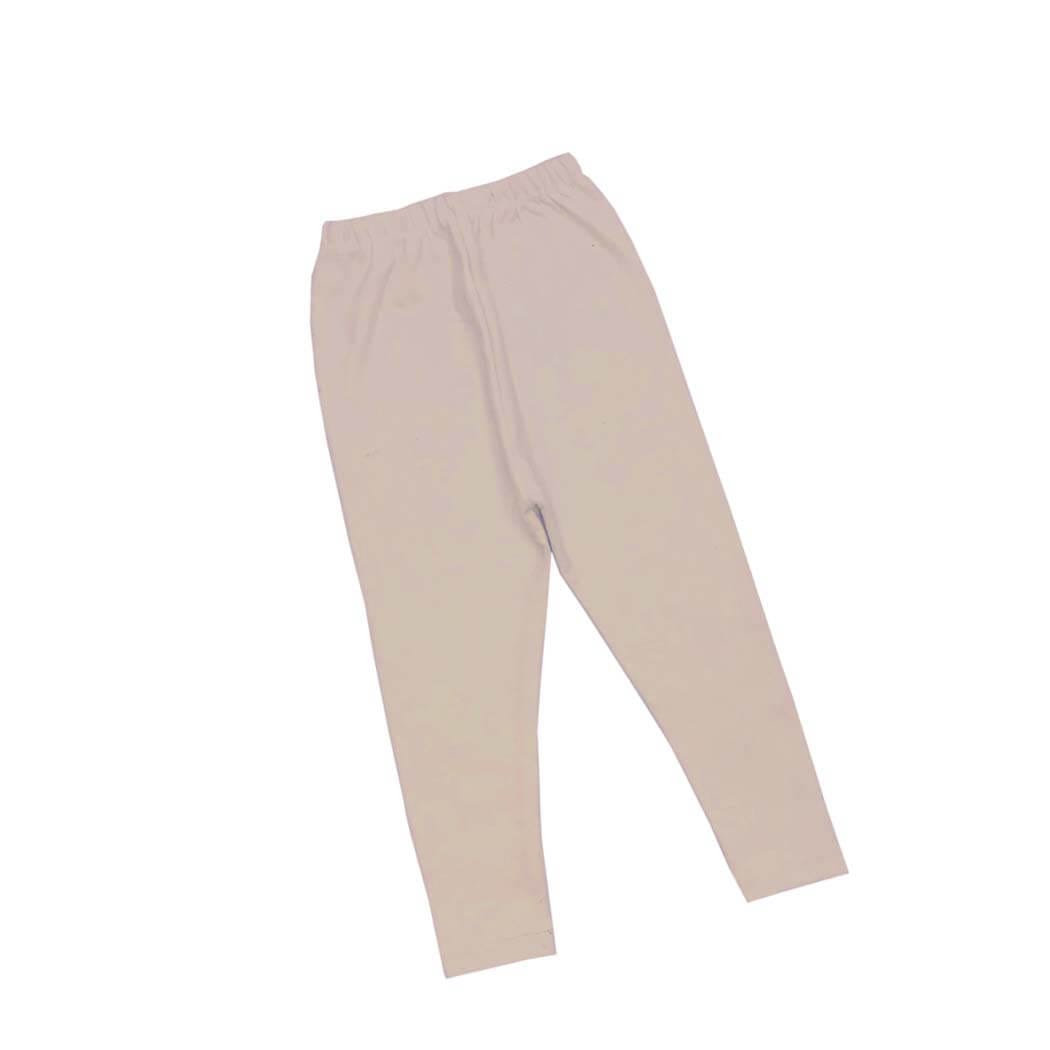 Mid Season Cotton Rib Tights - Skin
