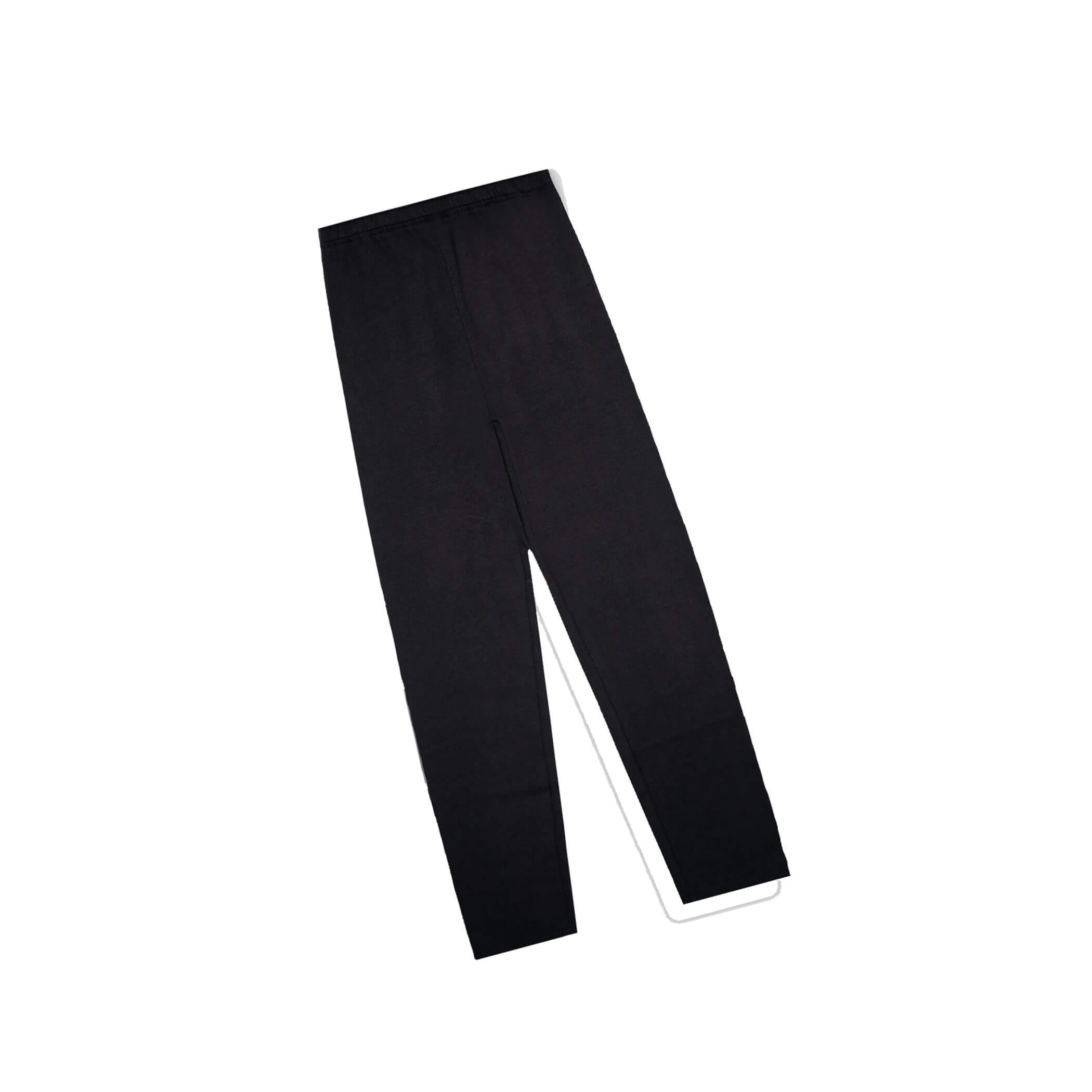 Mid Summer Season Rib Tights - Black