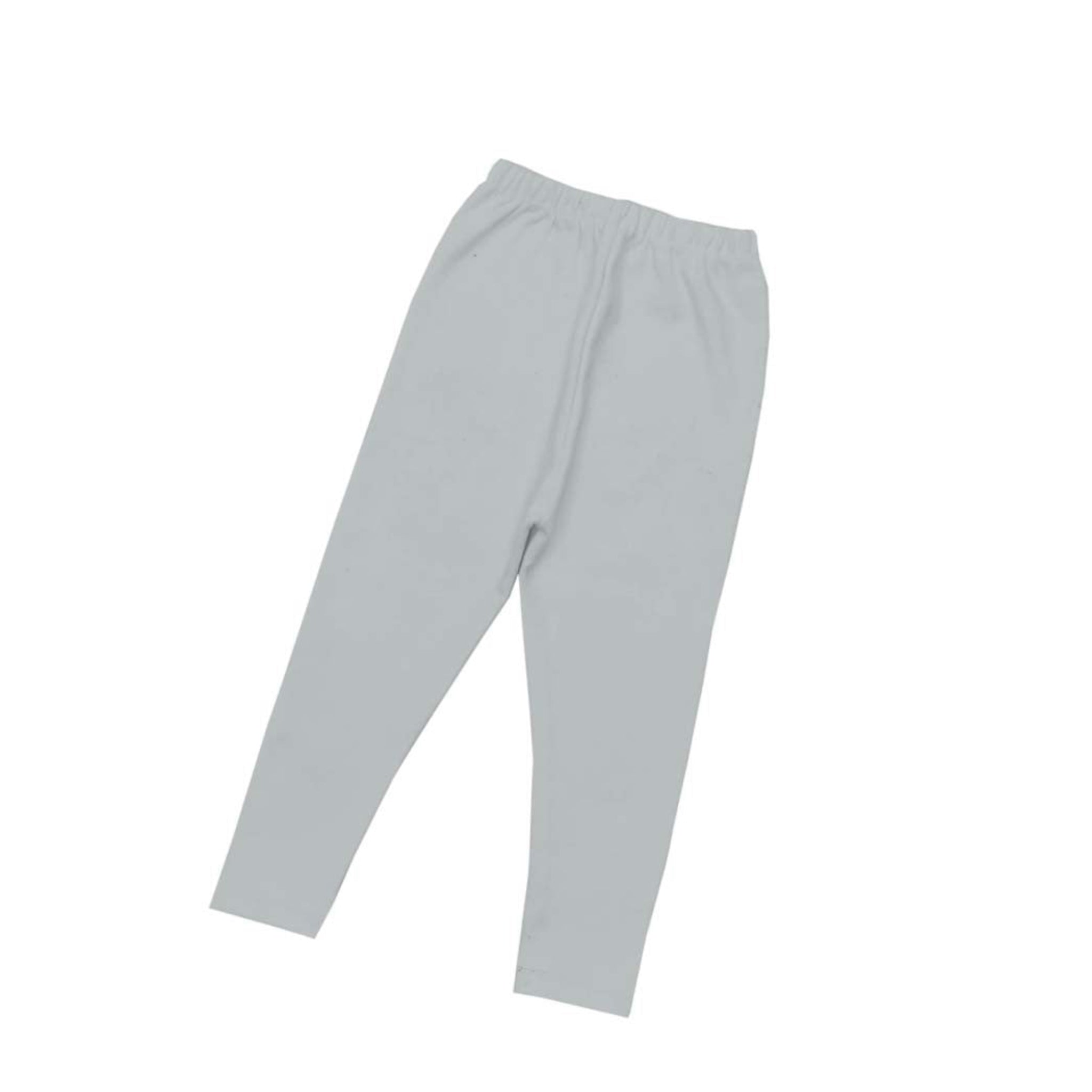 Mid Season Cotton Rib Tights - Grey
