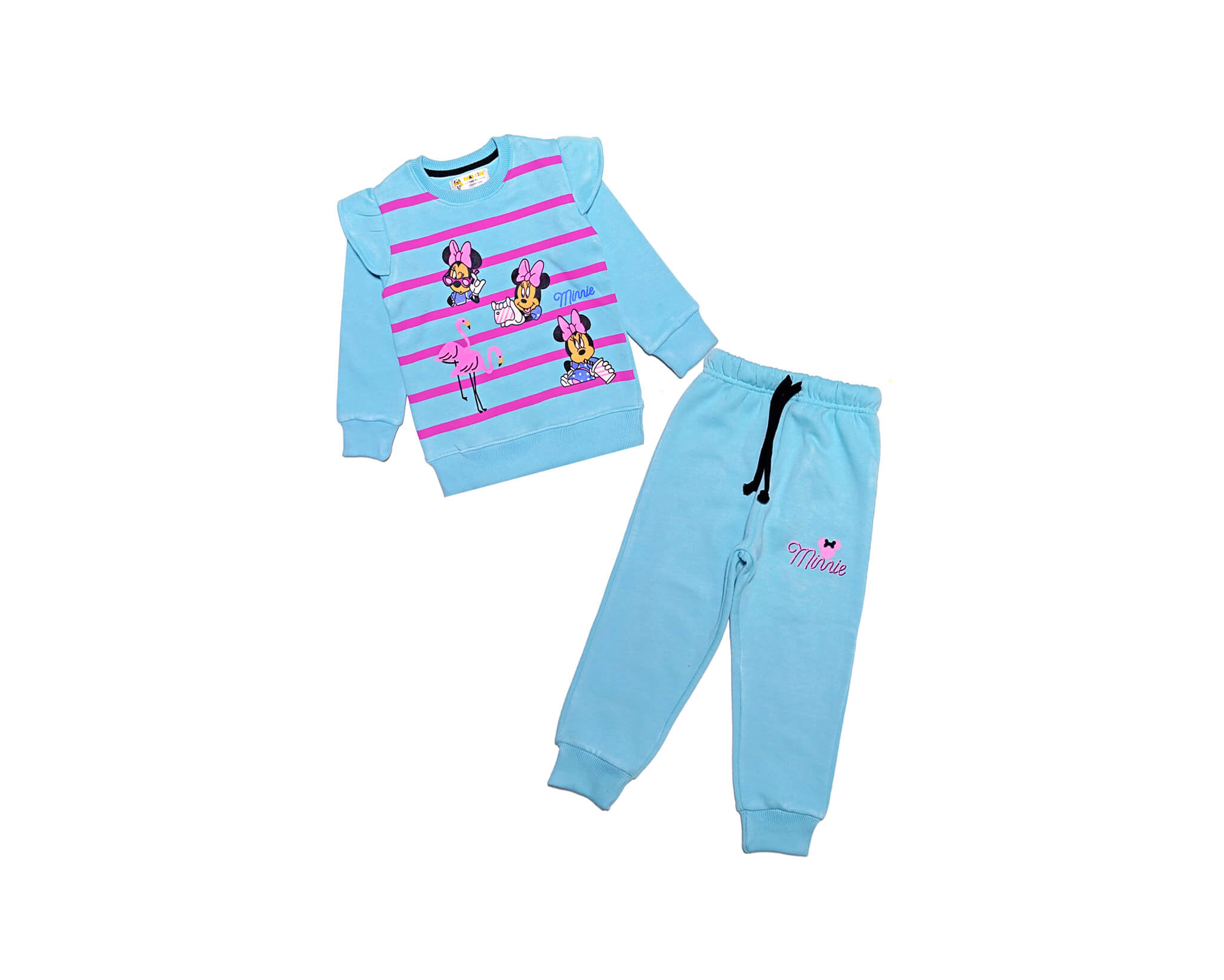 Minnie Funland Fleece Tracksuit -Sky Blue