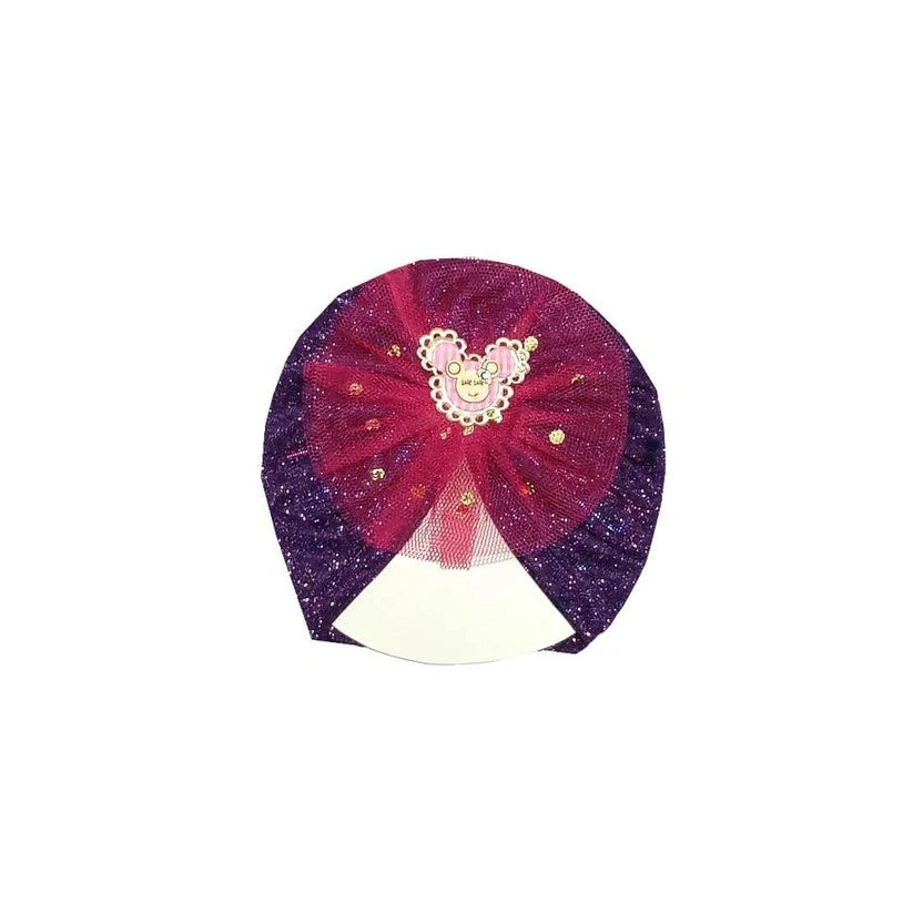 Minnie-Net-Flowers-Moon-Light-Turban-Cap-For-Babies-Purple-2