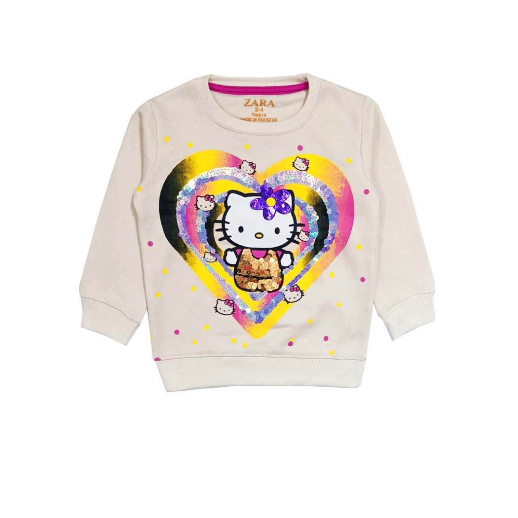 ModrenSequenceHeartKittyFleeceSweatshirt-Skin