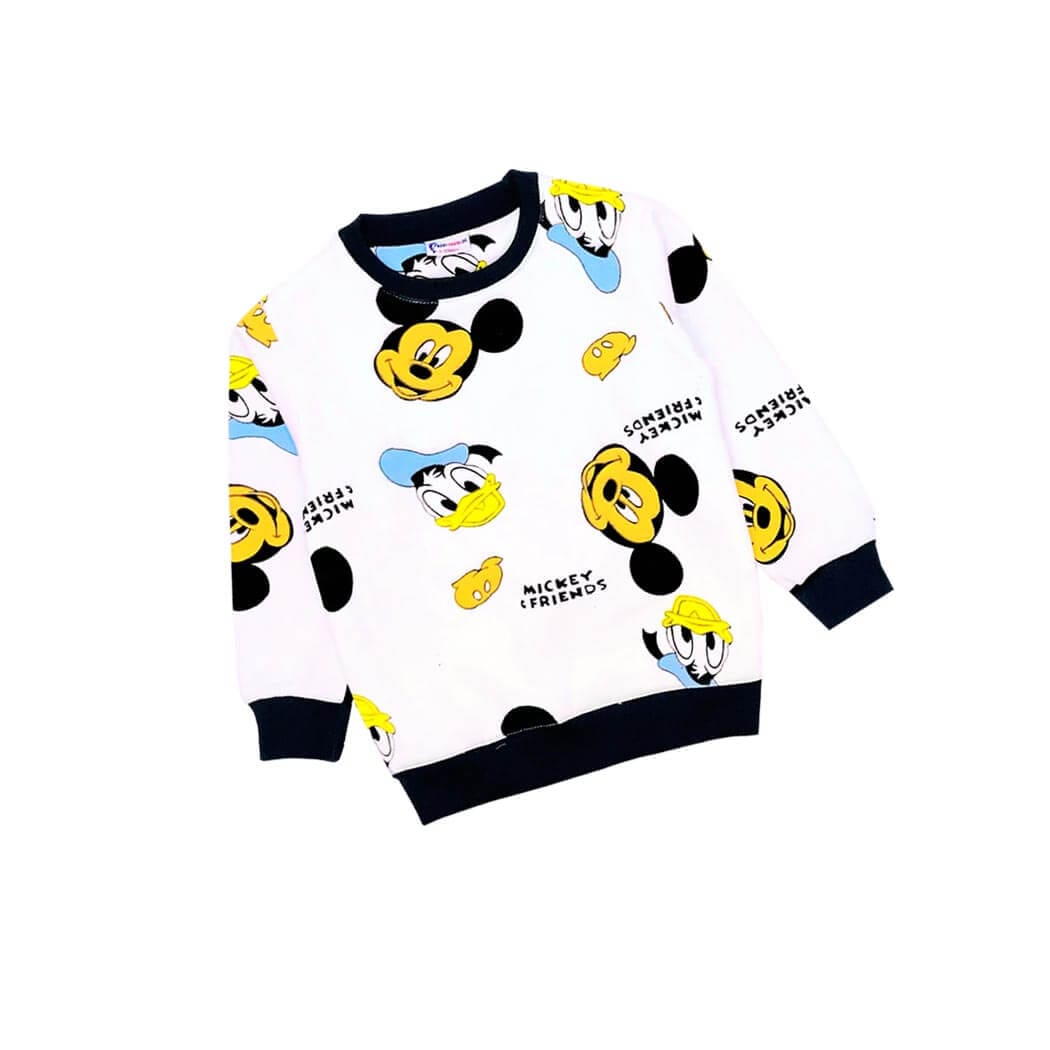 Mouse Squad Sweatshirt - White