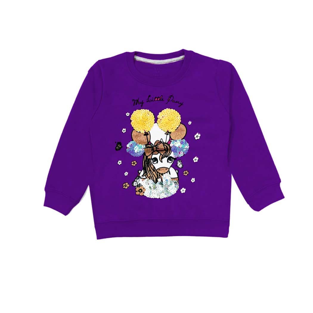 My Little Pany Sequence Fleece sweatshirt - Purple