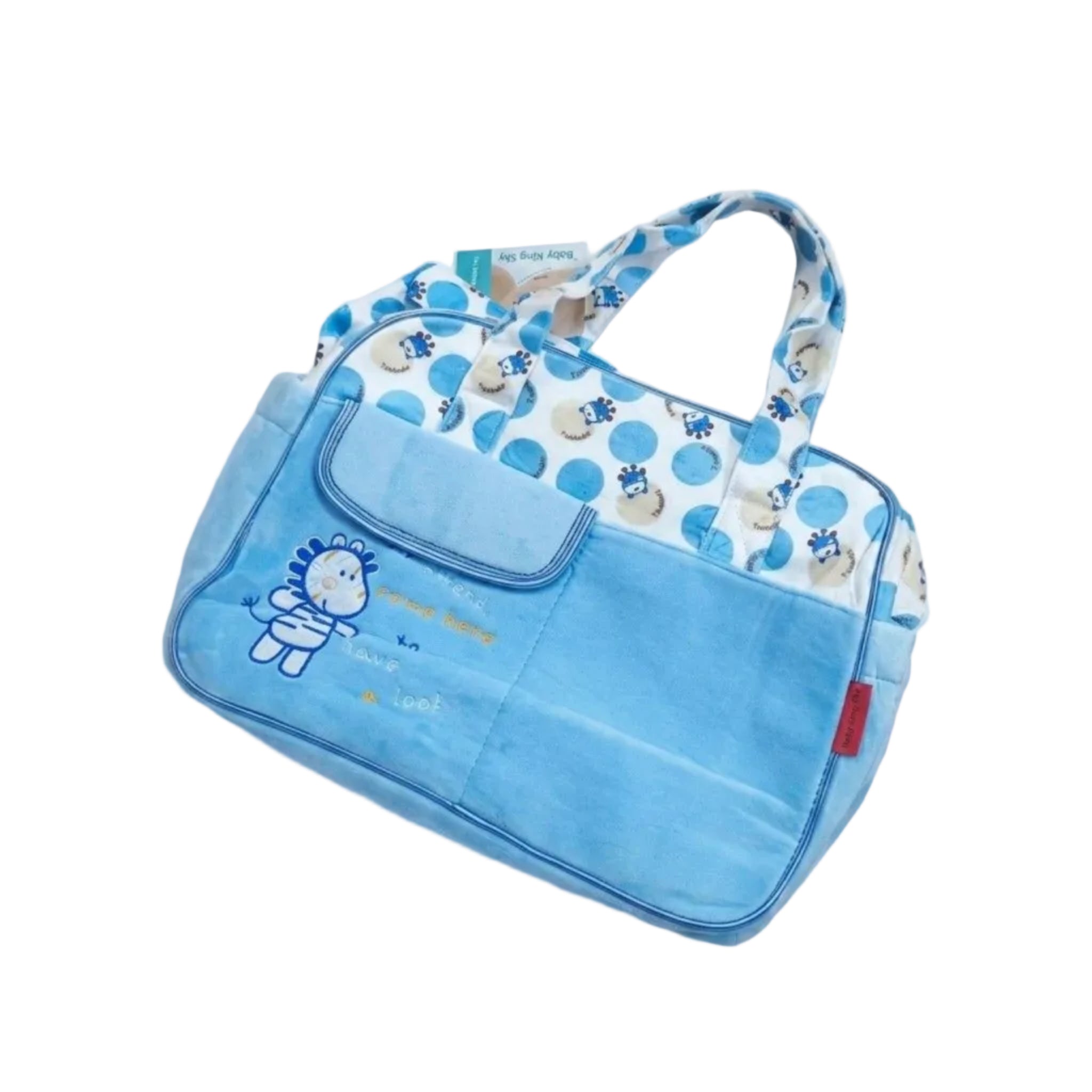 My Friend Come Here To Have Look Bag - Sky Blue
