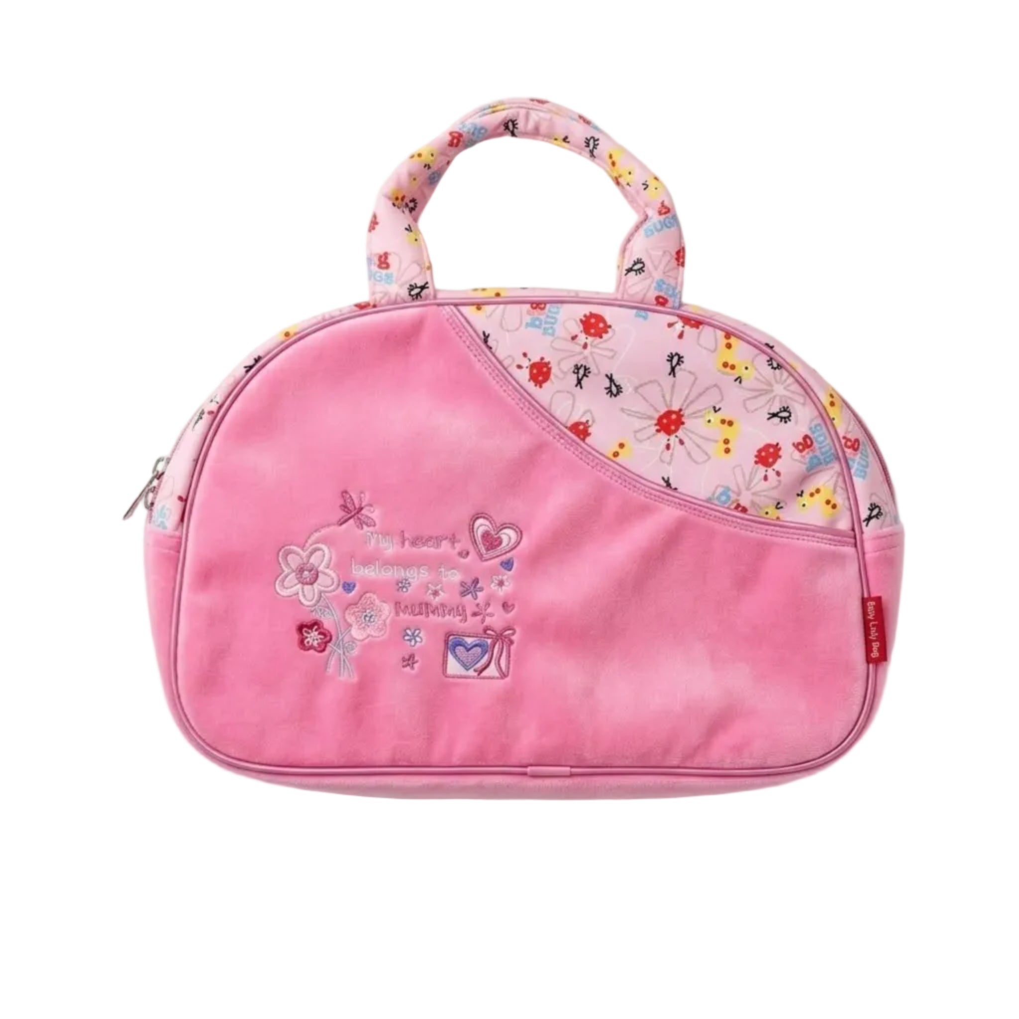 My Heart Belongs D Shape  Bag Kids - Pink