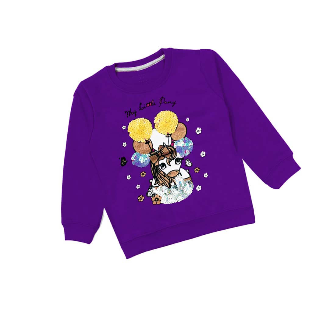 My Little Pany Sequence Fleece sweatshirt - Purple