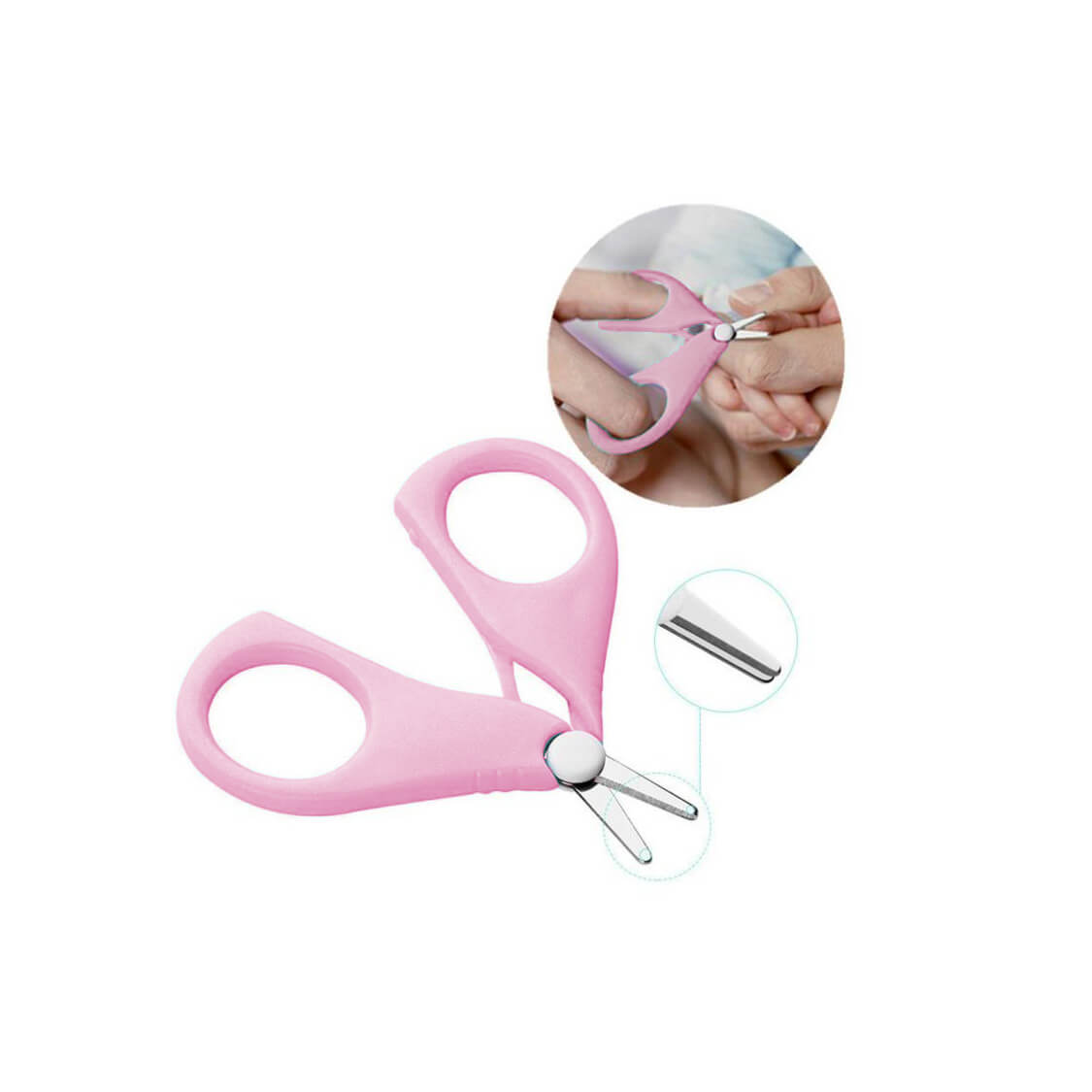 Newborn-Baby-Safety-Nail-Clippers-Baby-Pink
