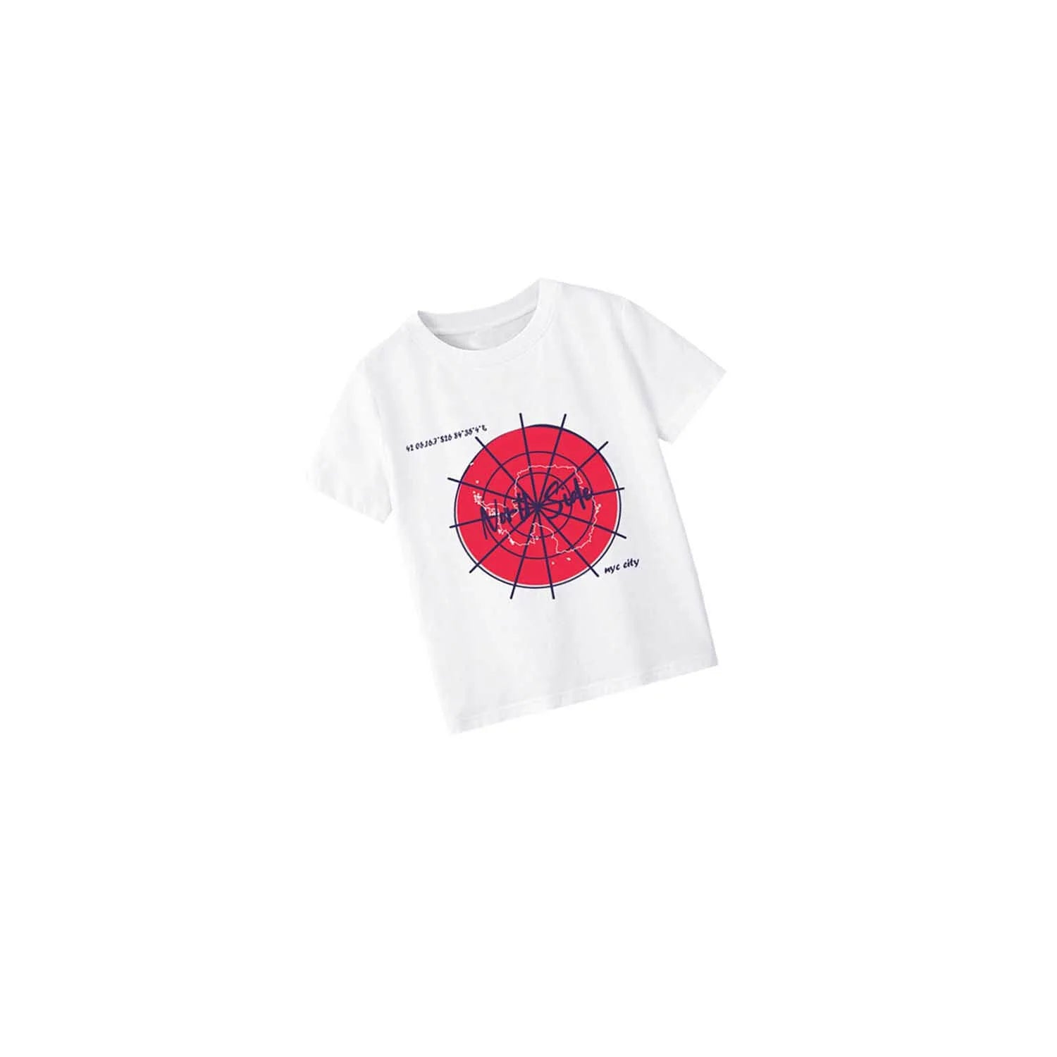 North Side Nyc City Tea Shirt- White