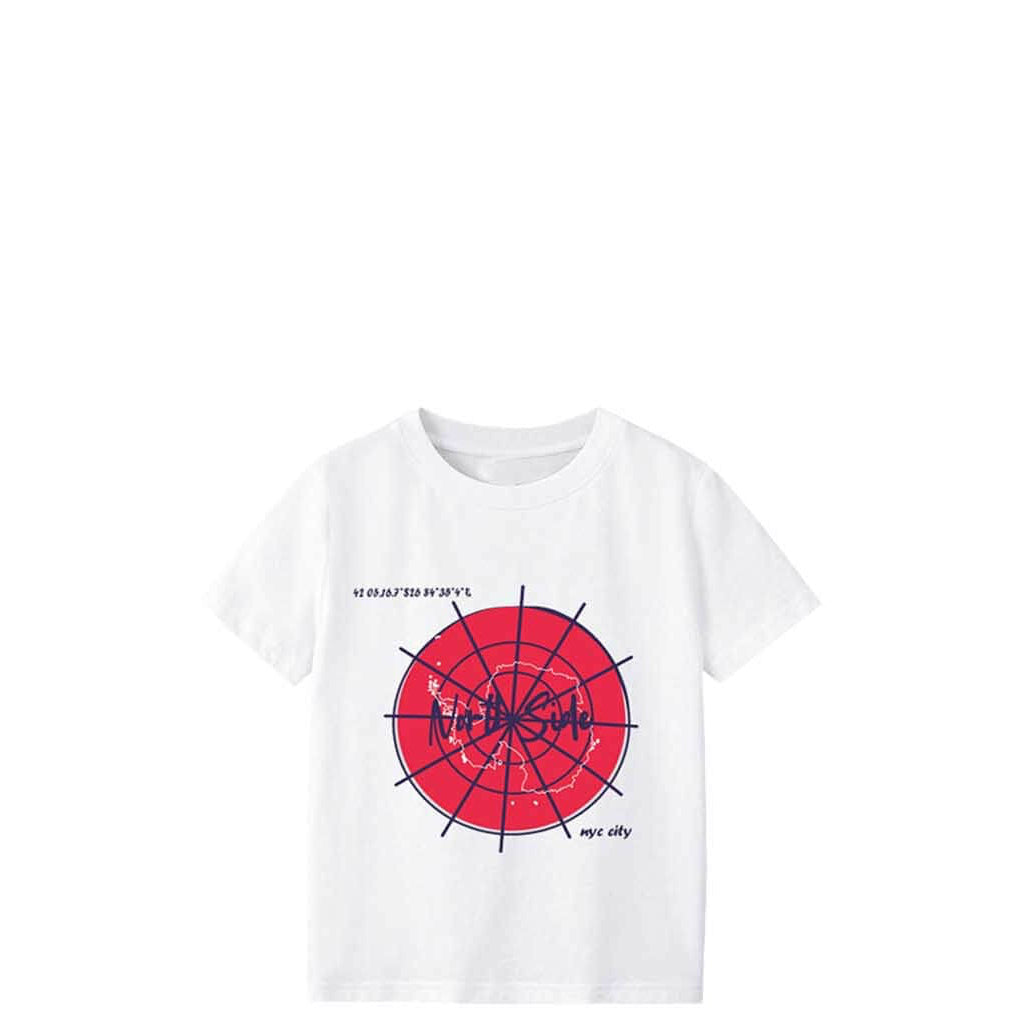 North Side Nyc City Tea Shirt- White