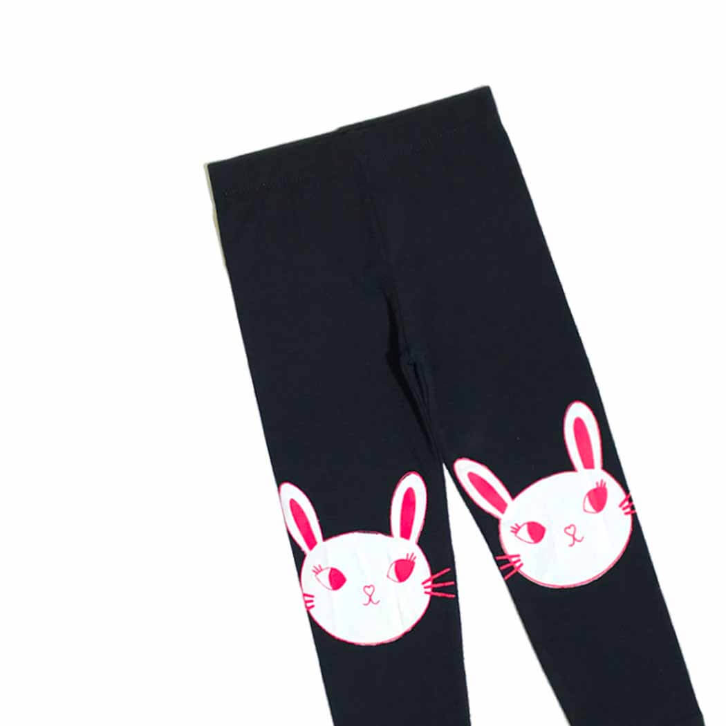 Notty Kitty Face Tights - Black