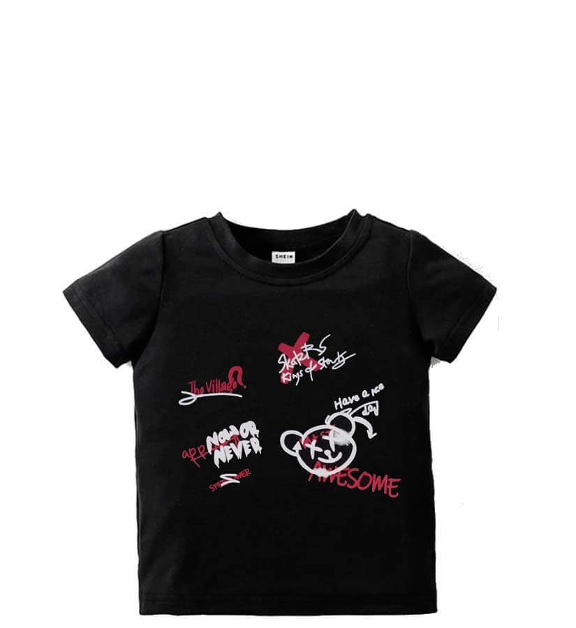 Now or Never Tee Shirt - Black