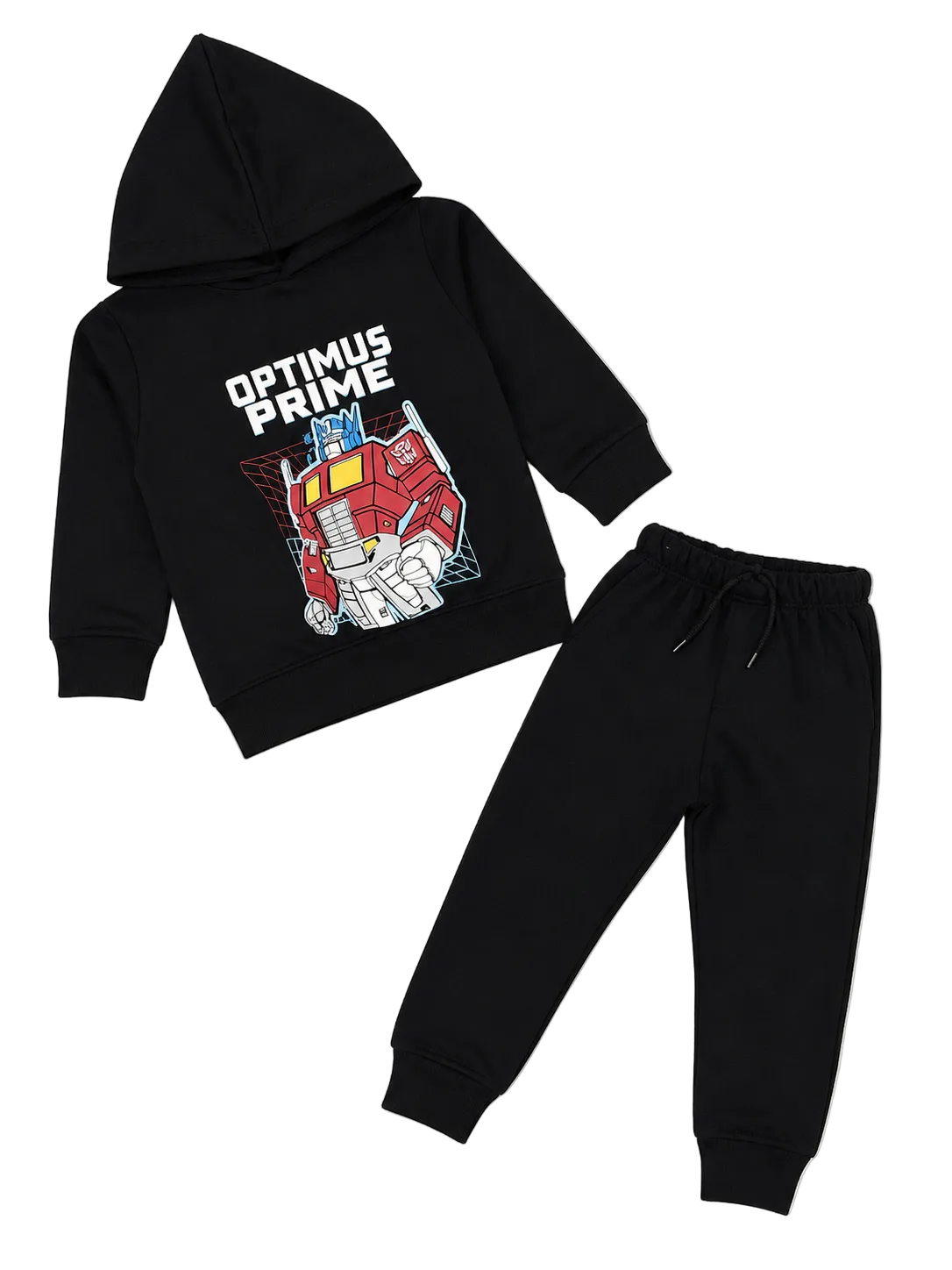 OP Prime Hoodie Fleece Tracksuit - Black-1