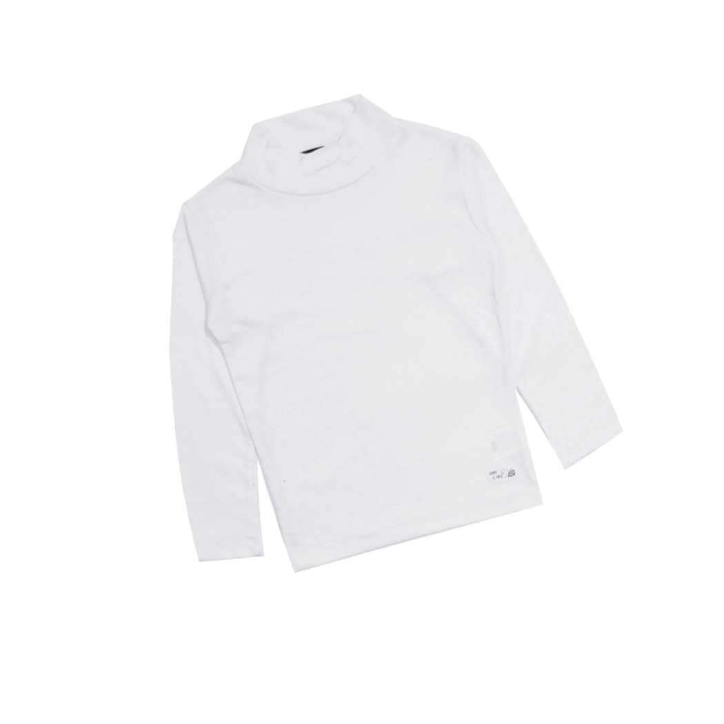 Premium High Neck Shirt - White