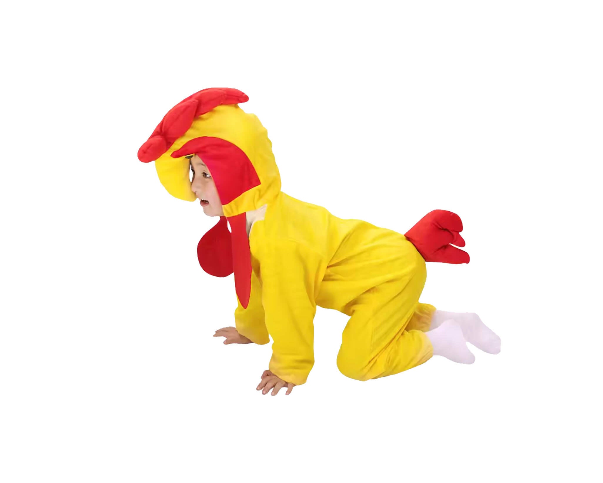 Premium Kids Cock Jumpsuit Hooded Coustume