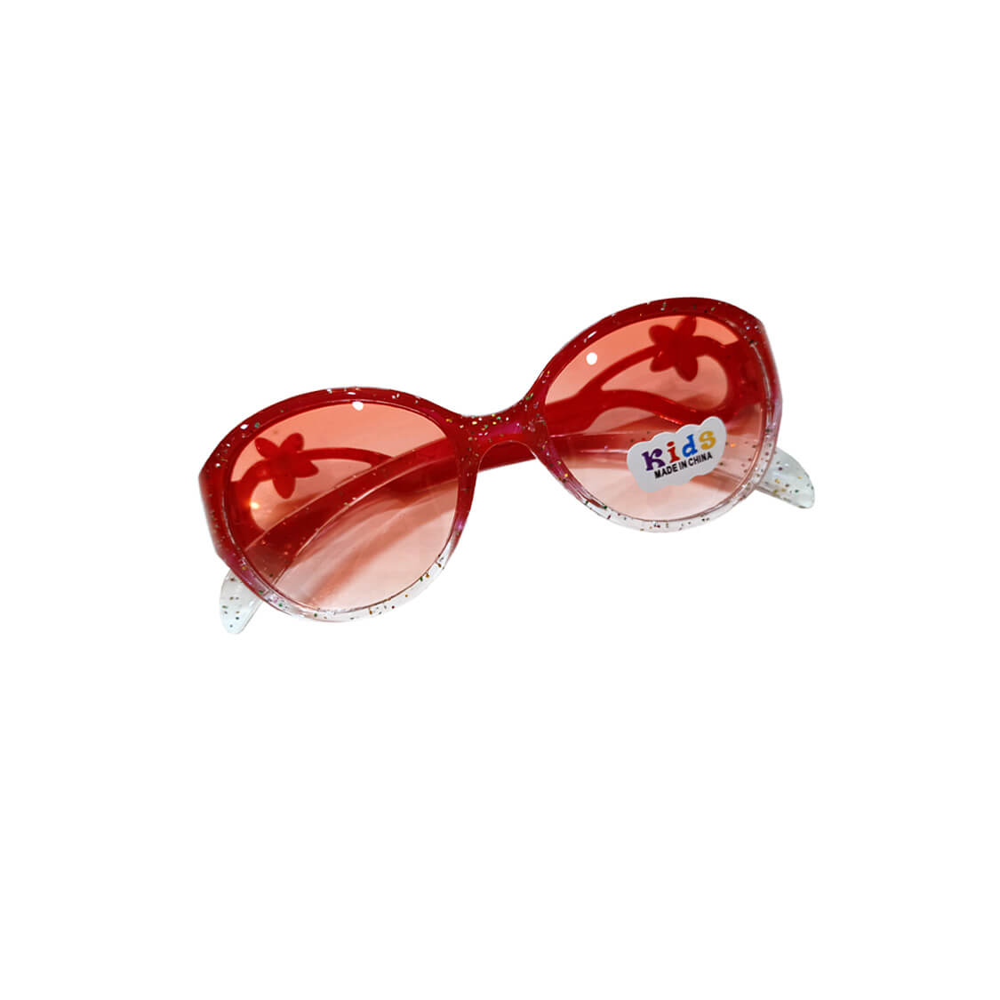 Premium Kids Glasses With Glitter - Carrot