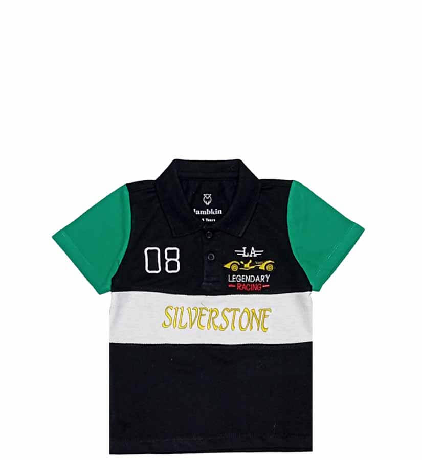 Premium Racing Polo Shirt - Black