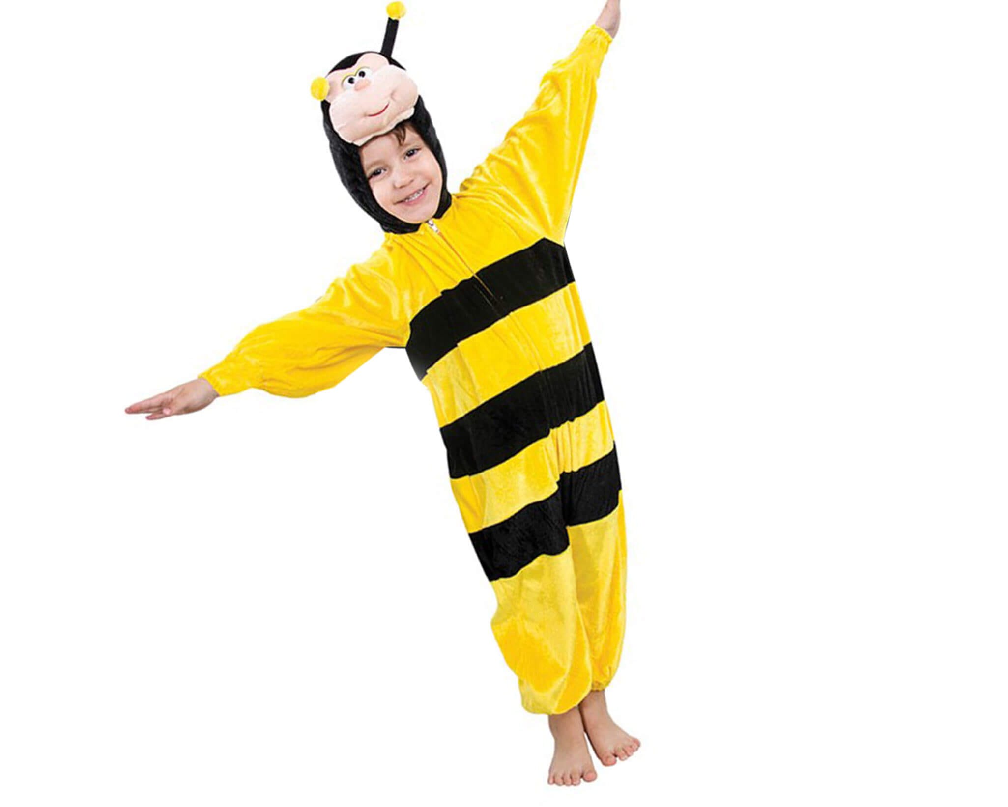 Premium Small Bee Jumpsuit Hooded Coustume