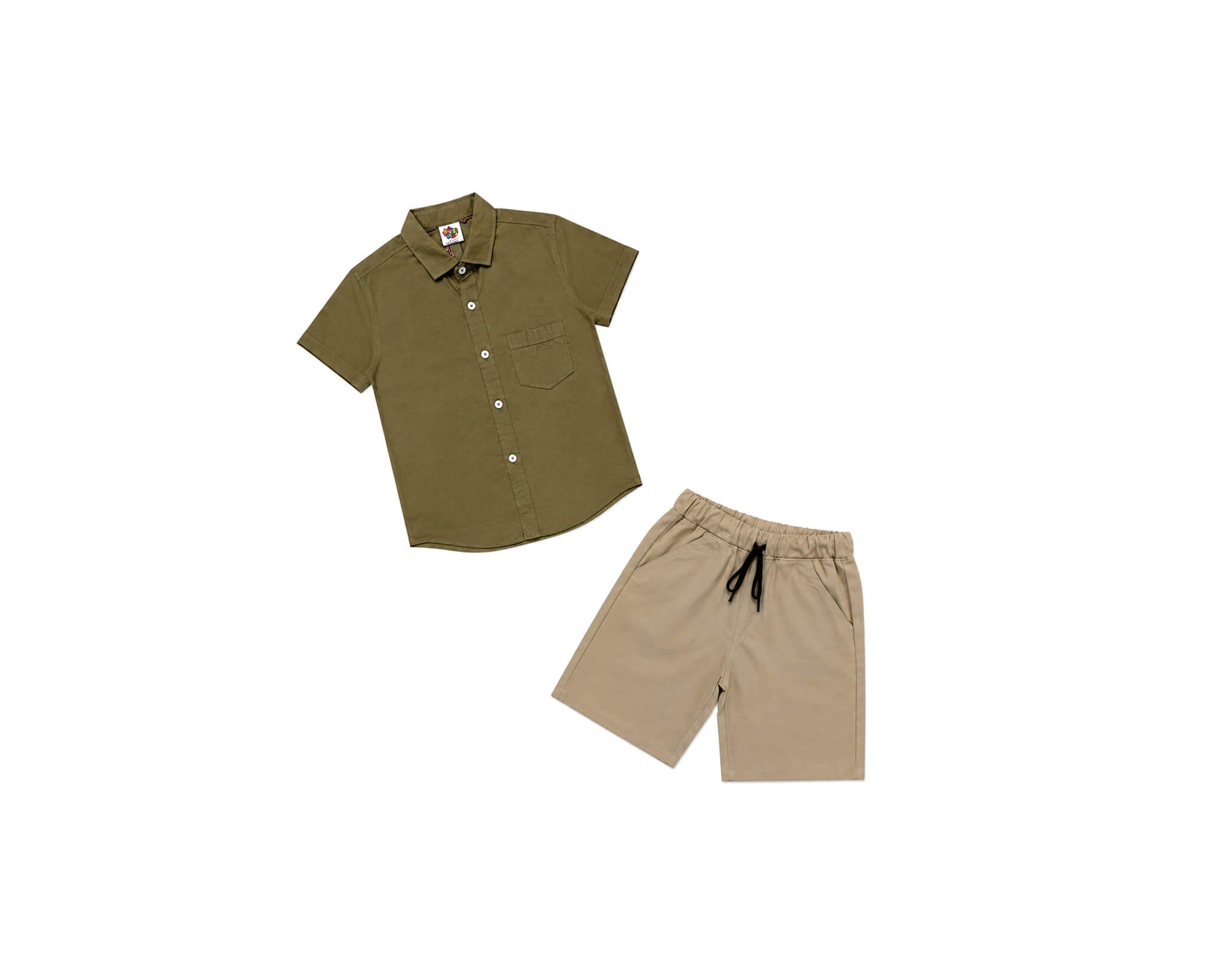 PremiumFrontPocketCasualShirt_TwillShort-OliveGreen_Skin_1