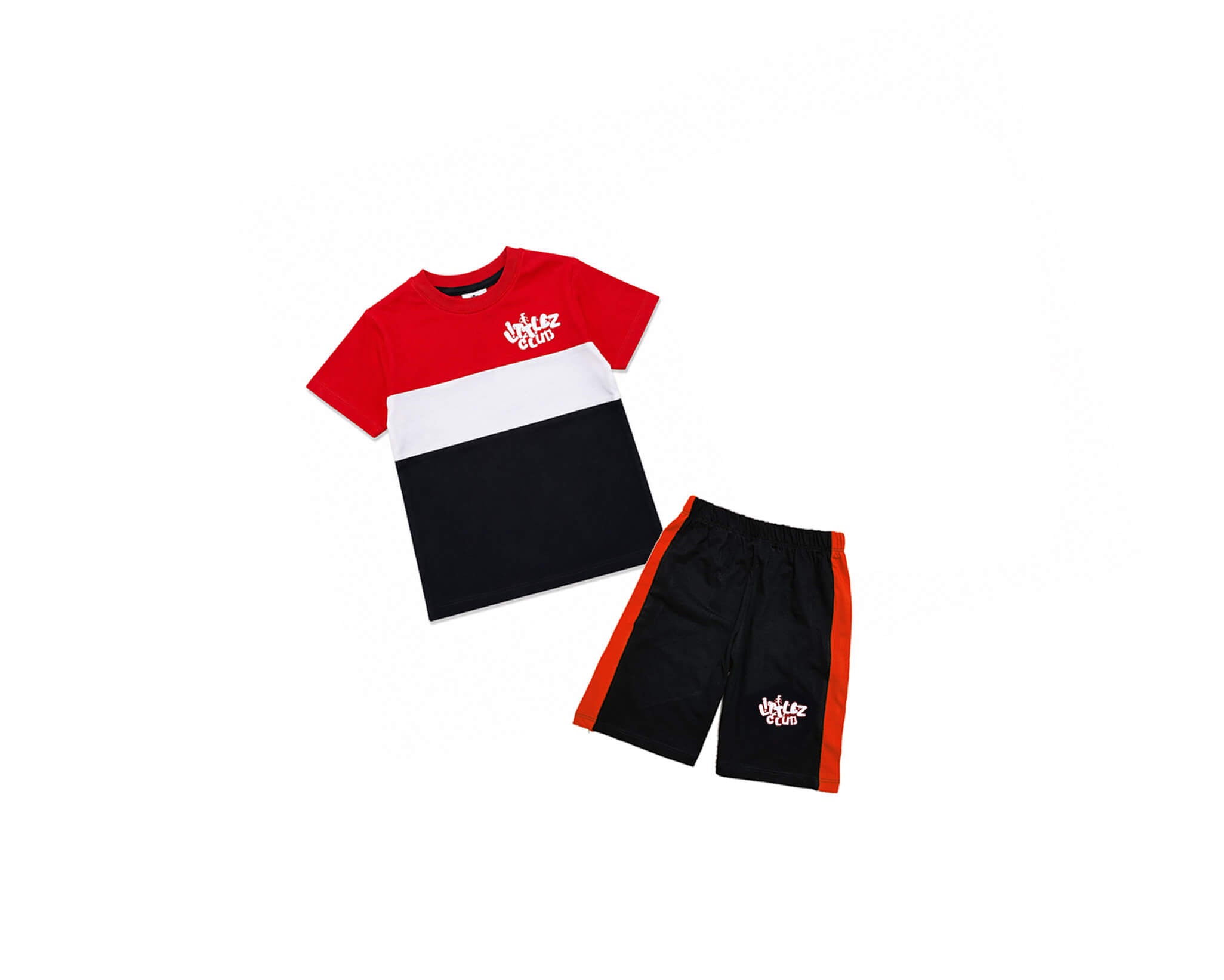 PremiumLittlezClubTee_Short-Red_Black_1