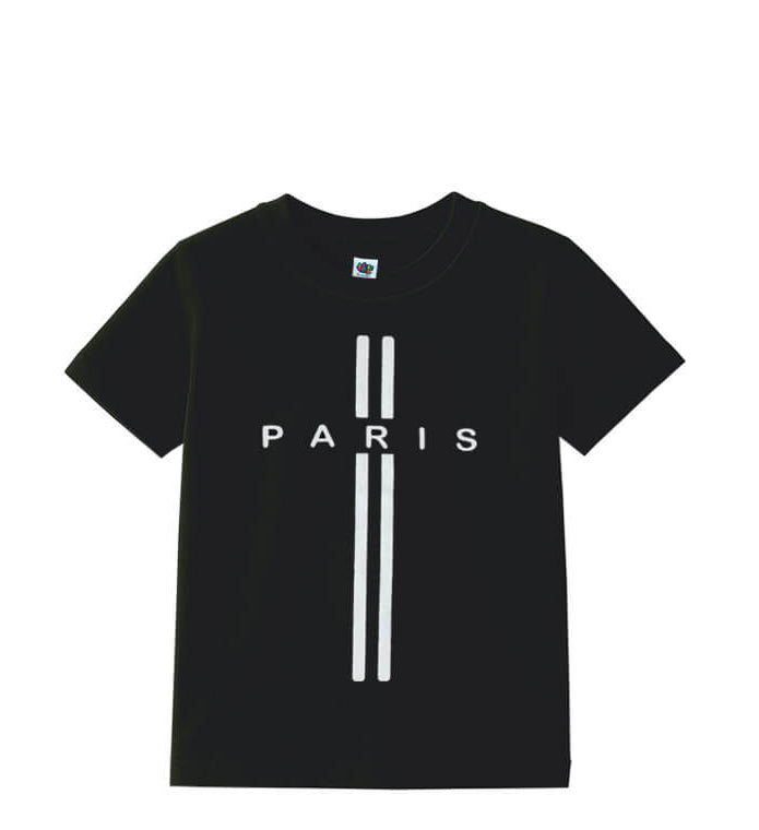 PremiumParisPrintedTeeShirt-Black