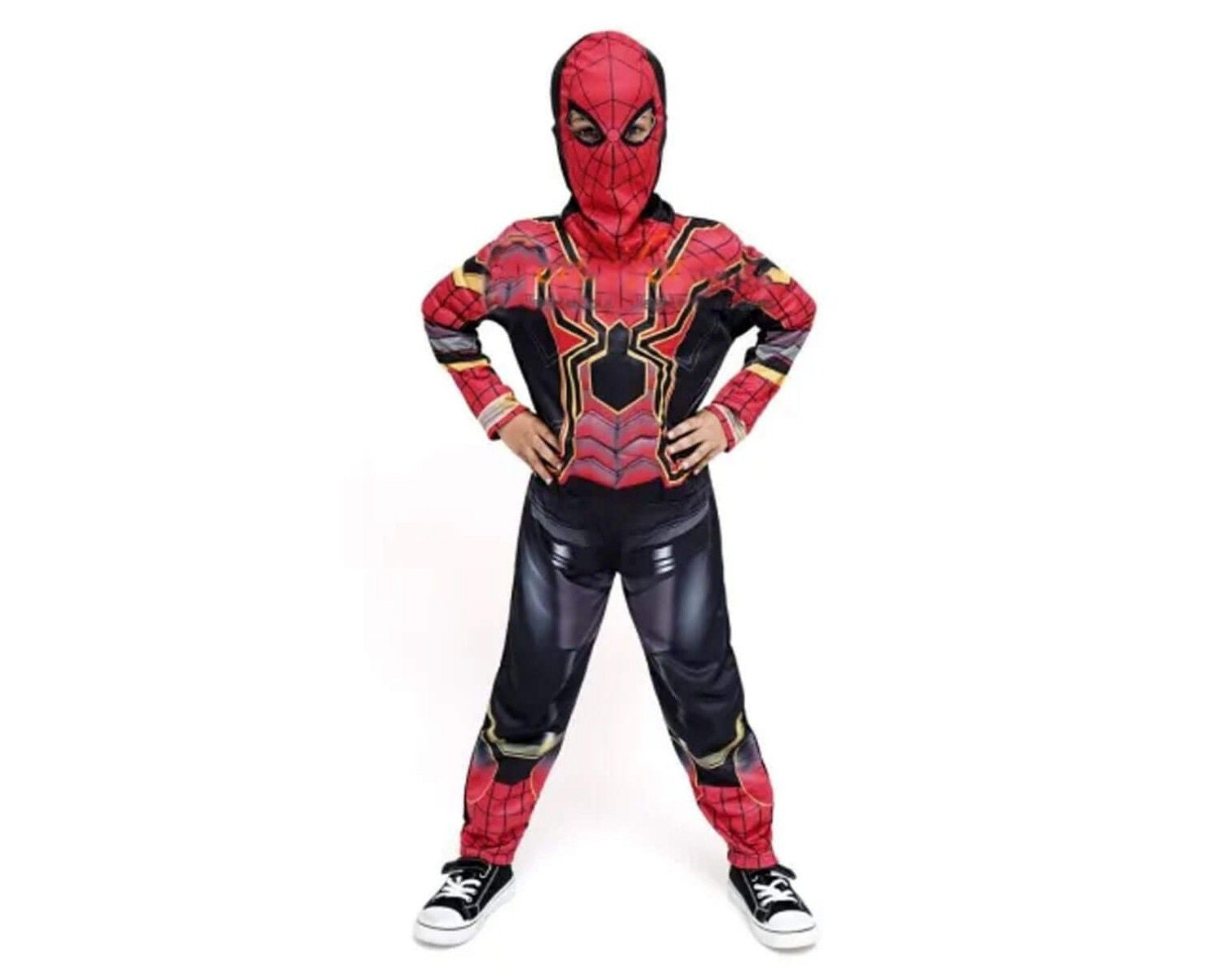 Protected spidey Costume With Mask