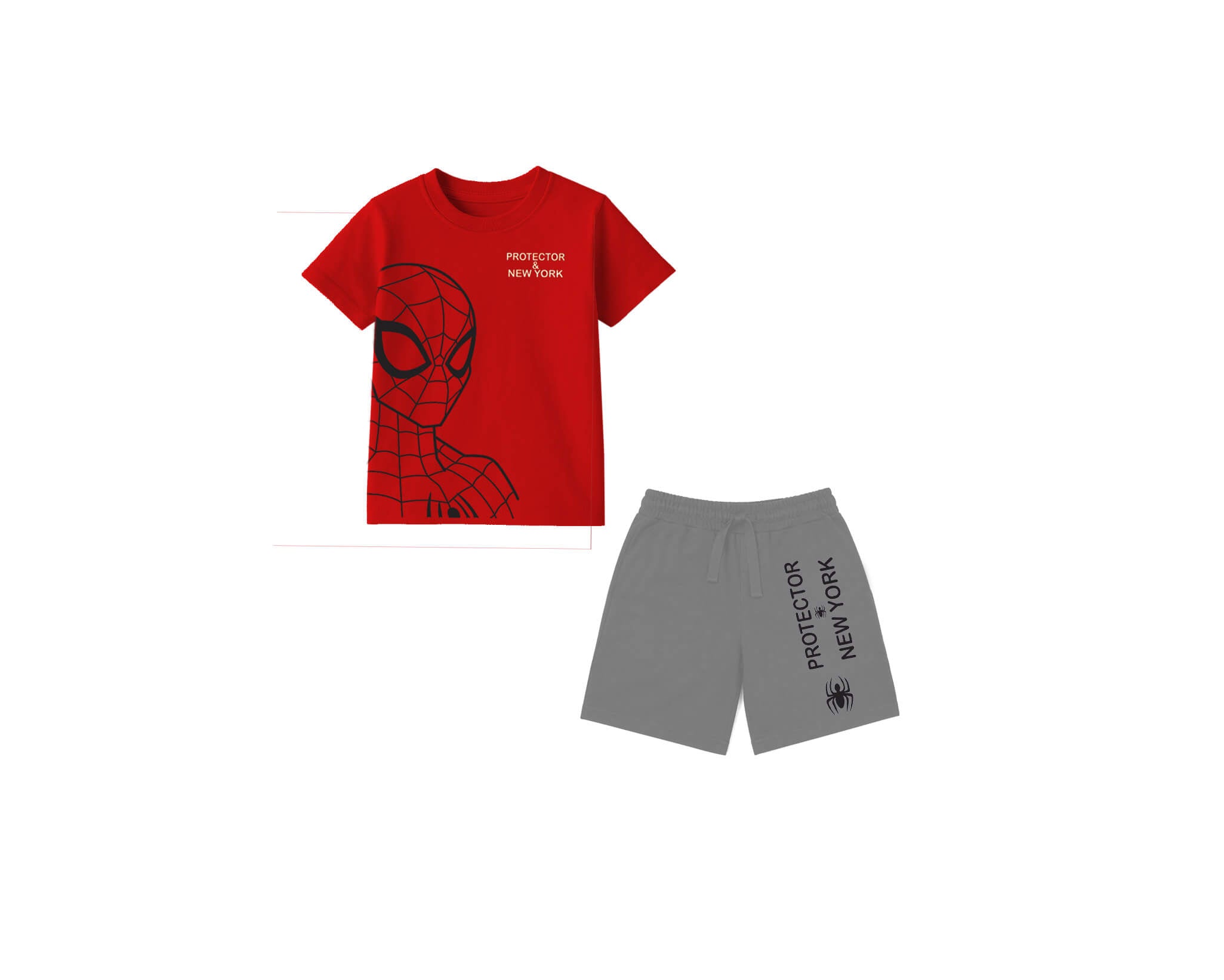 ProtectorNewYorkTee_Short-Red_Gray