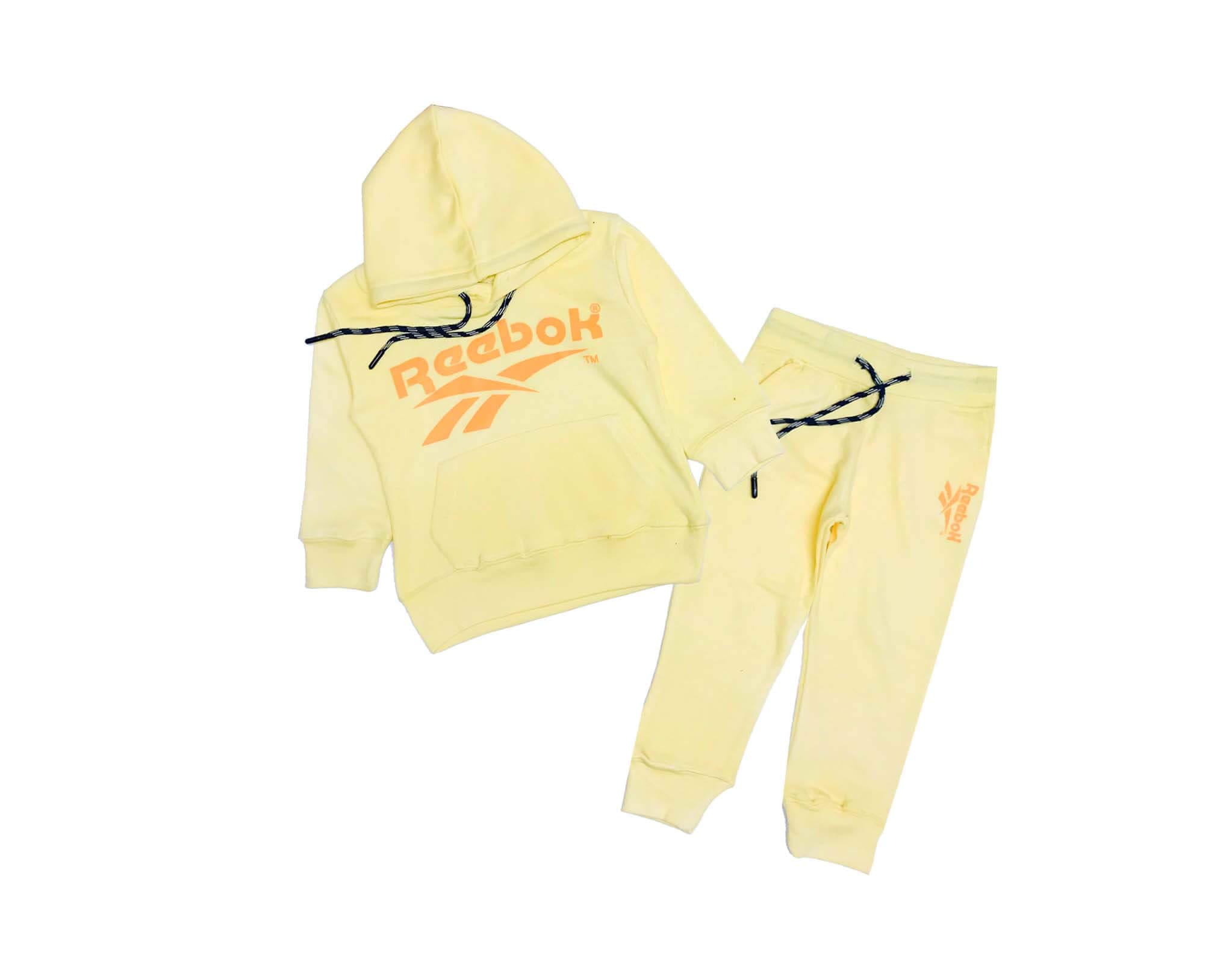 RB Hooded Fleece Tracksuit - Lime Yellow