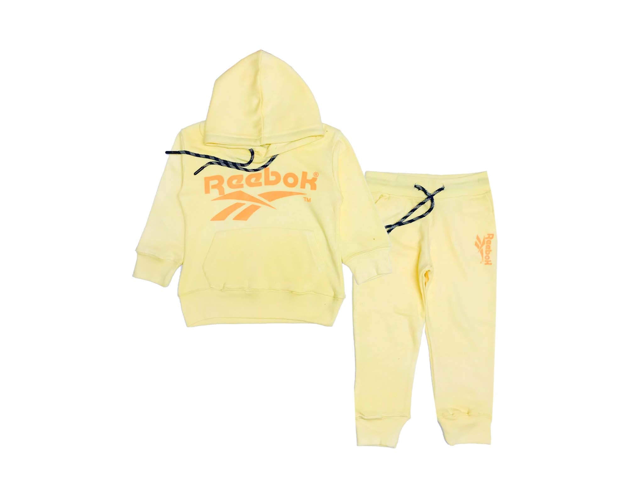 RB Hooded Fleece Tracksuit - Lime Yellow