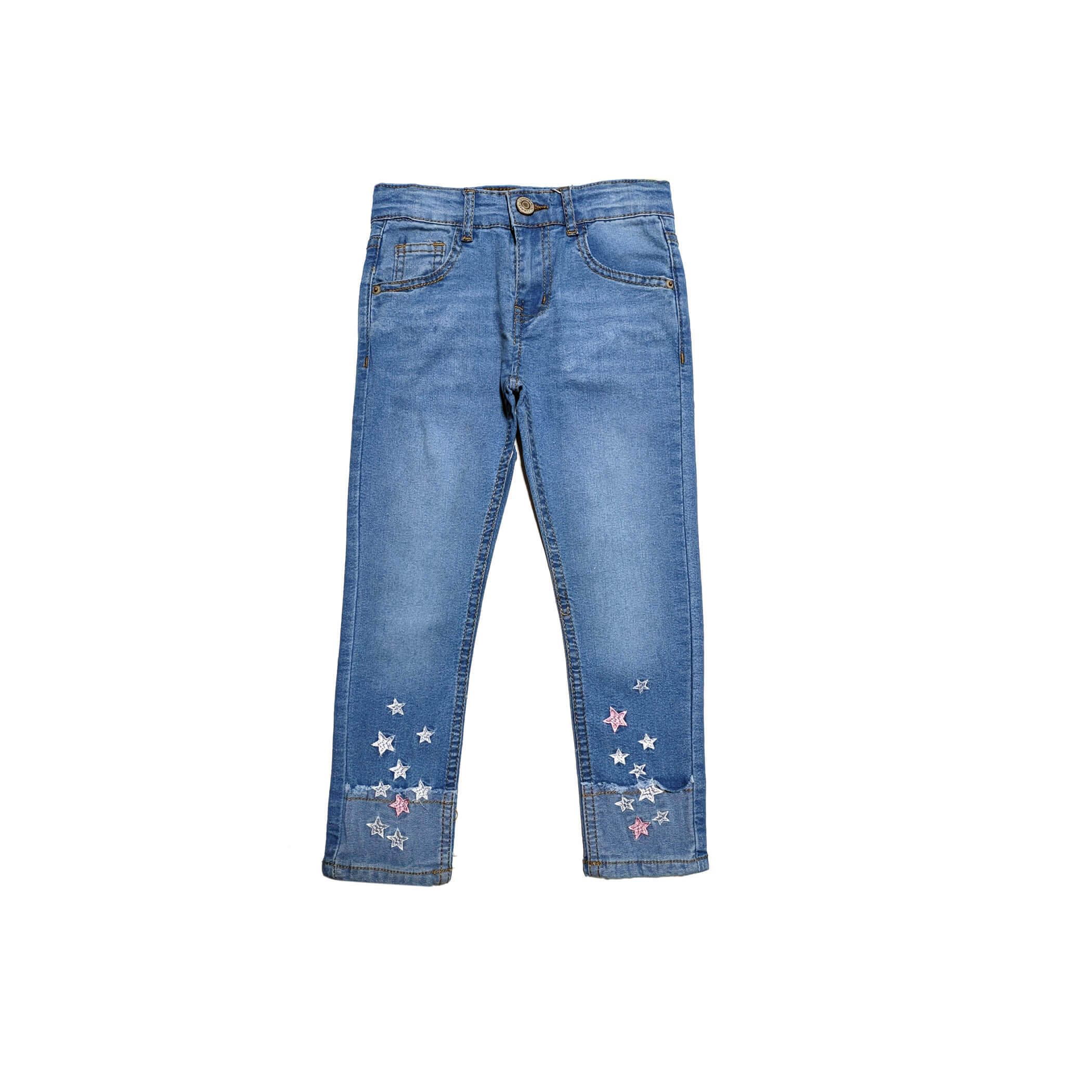 Rising Stars Skinny Fit Denim Pant - Sky Blue
