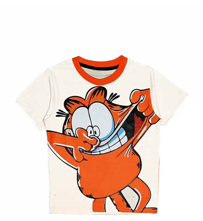 RoadtripGarfieldTee-Orange_OffWhite