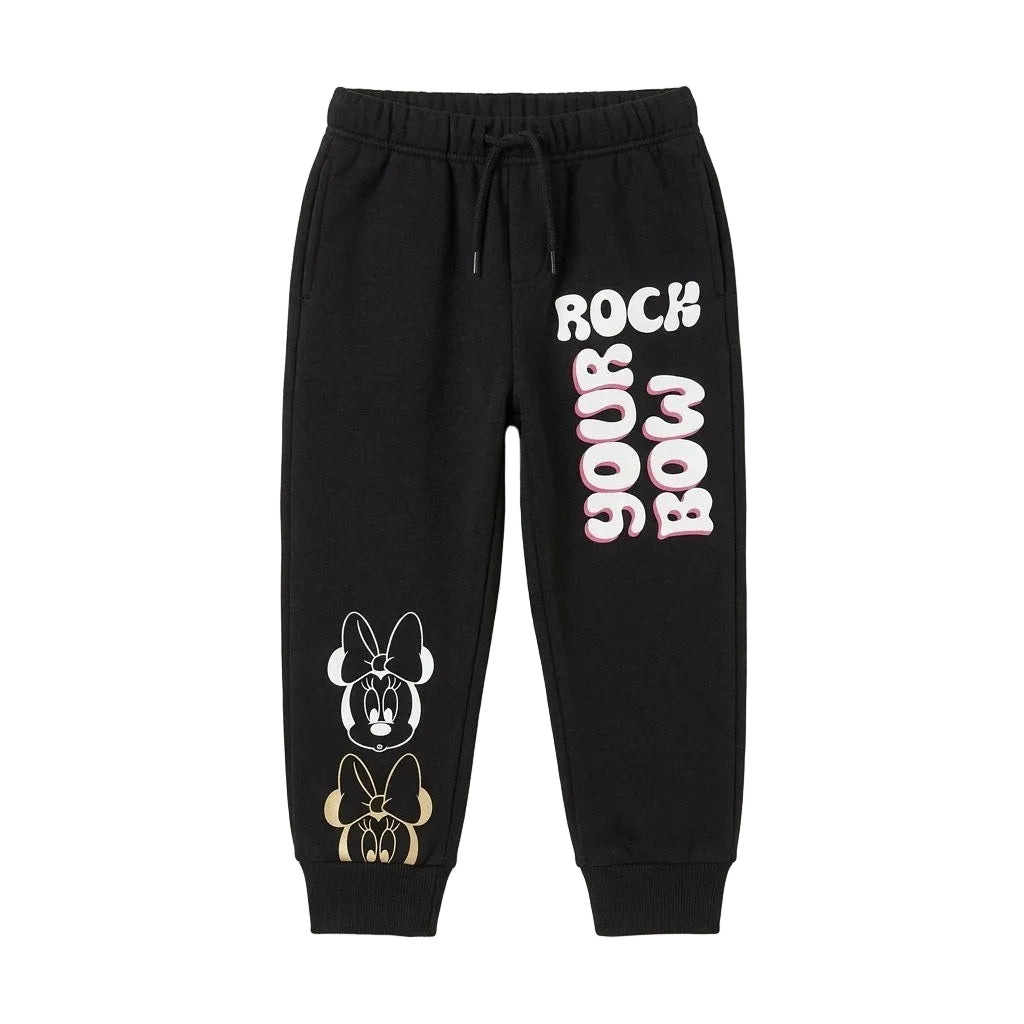 Rock Your Bow Fleece Trouser - Black