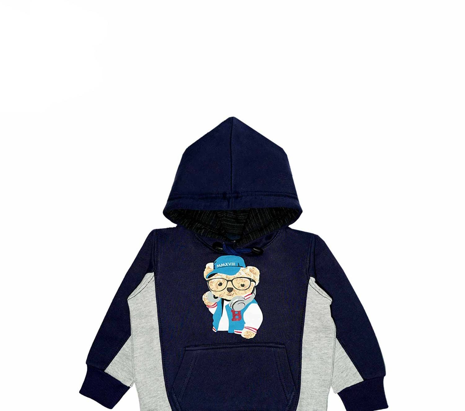 Rocking-Bear-Fleece-Hoody-Navy-Blue-Gray-1