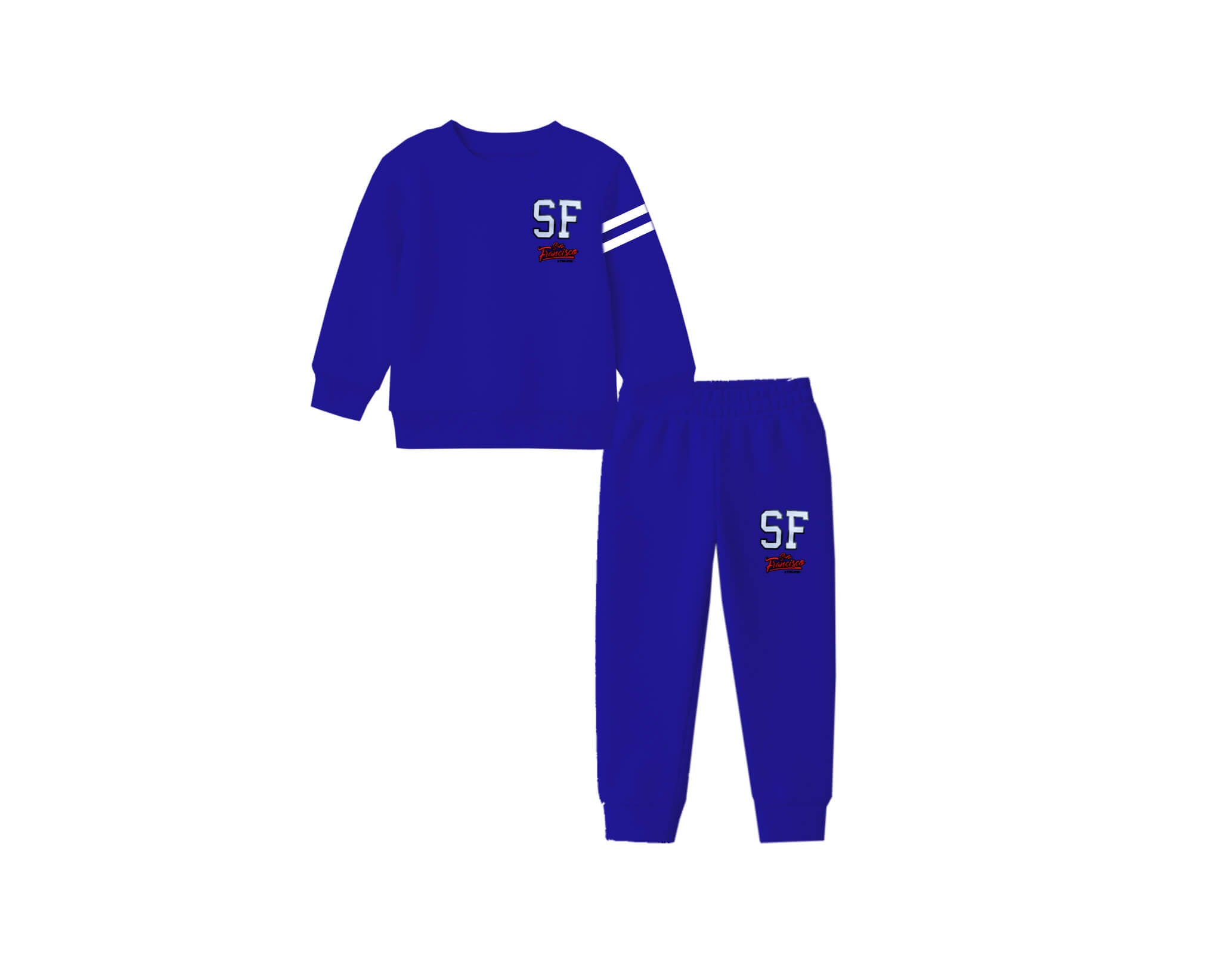 SF Fransico Fleece Tracksuit -Royal Blue