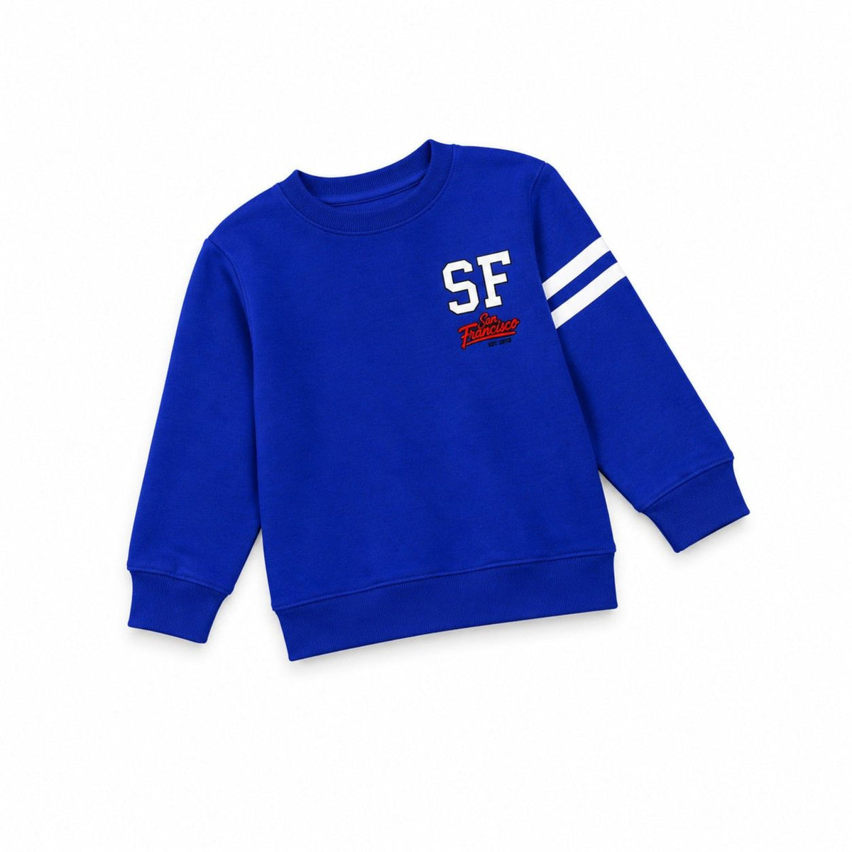 SF Fransico Fleece Sweatshirt -Royal Blue 