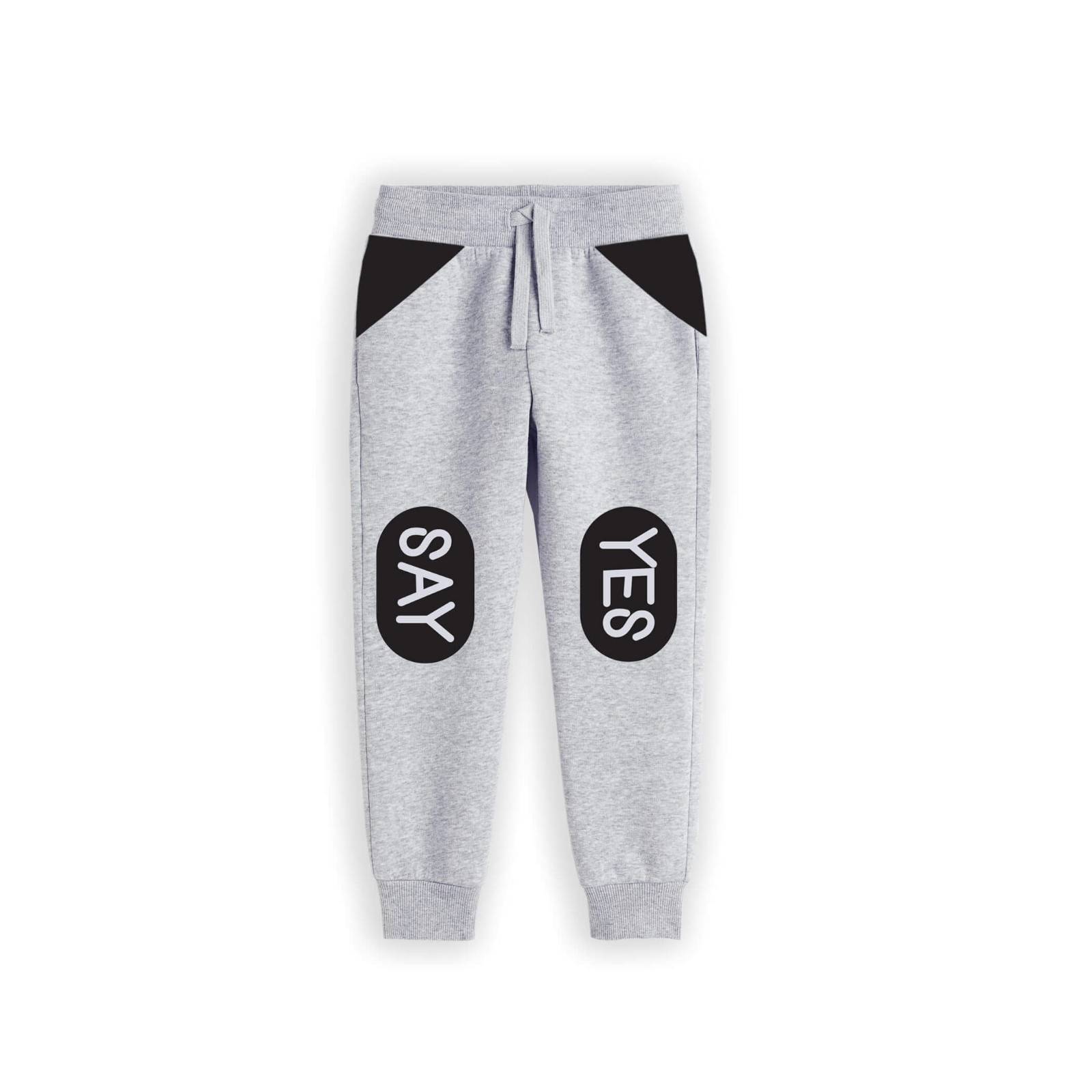 Say Yes Fleece Trouser -Light gray 