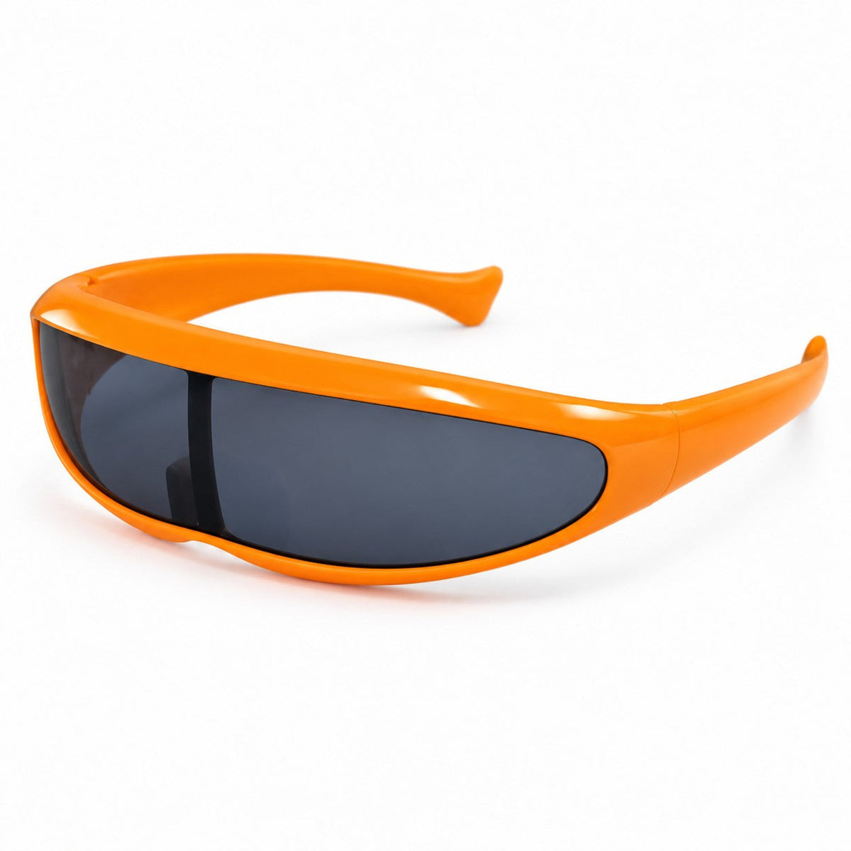  Shield Frame Sunglasses - Orange 