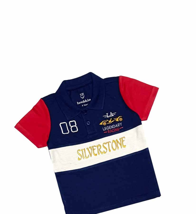 Silverstone Premium Polo Shirt - Navy Blue