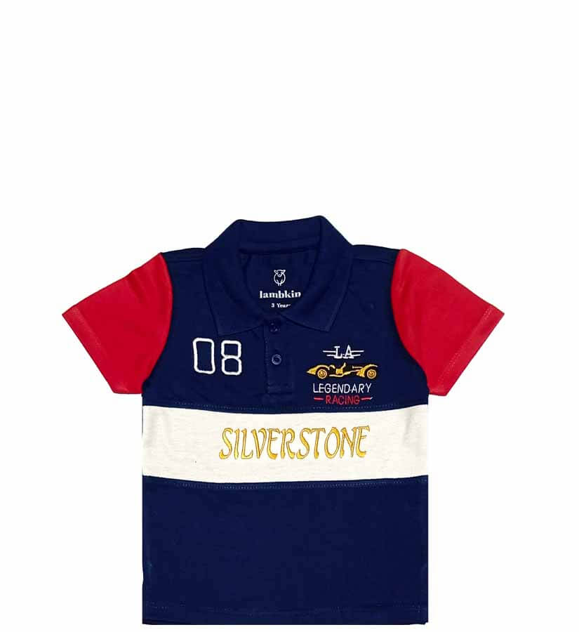 Silverstone Premium Polo Shirt - Navy Blue