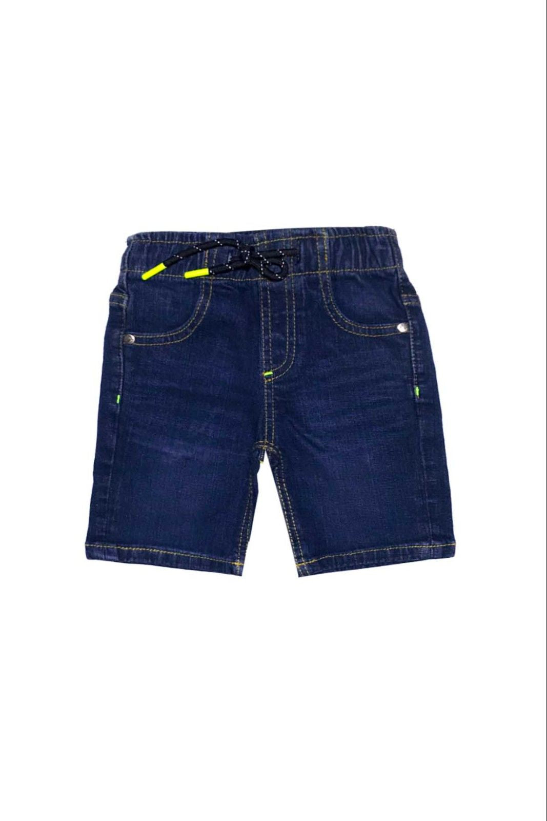 Smart Fit Denim Shorts - Dark Blue