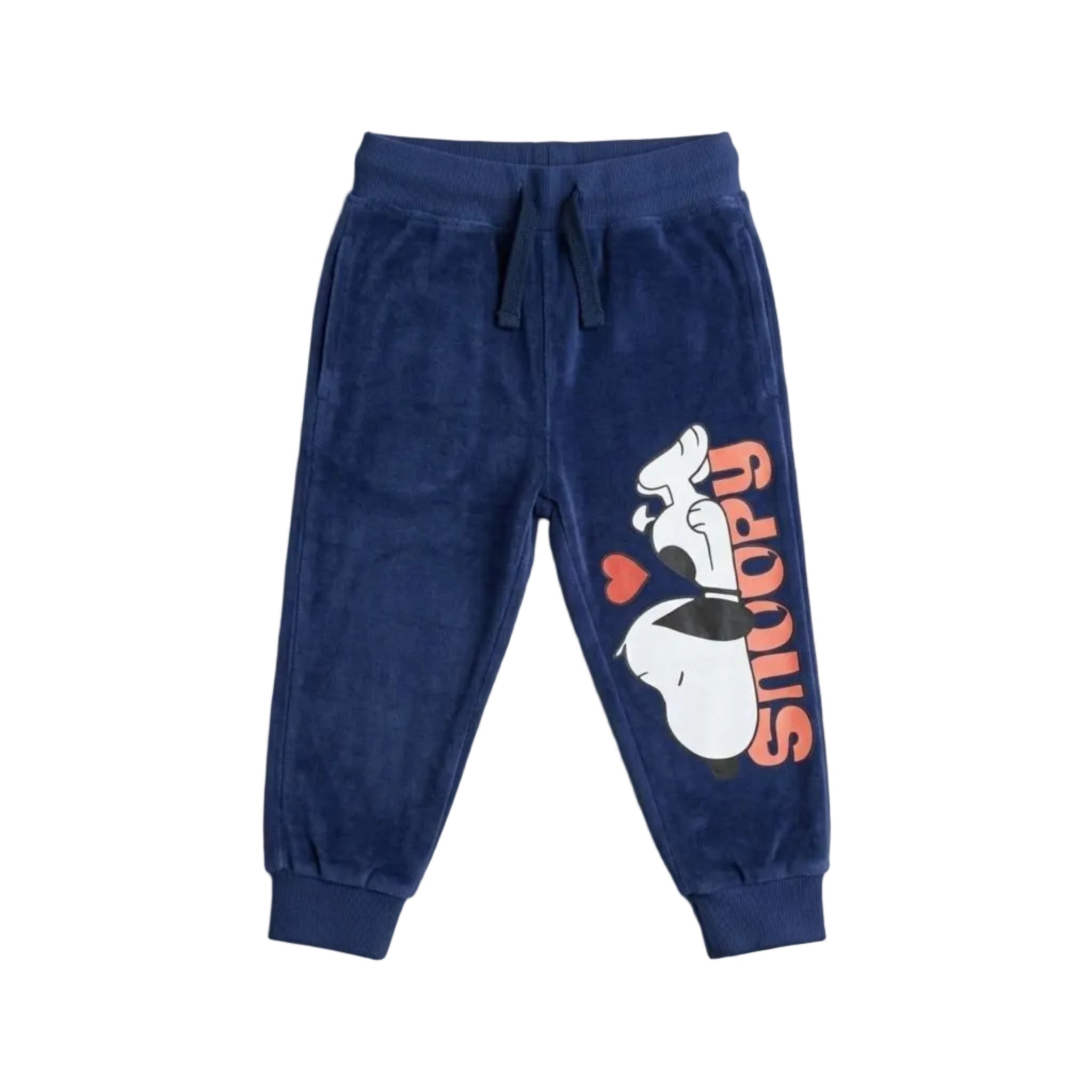 Snoopy  Fleece Trouser - Navy Blue