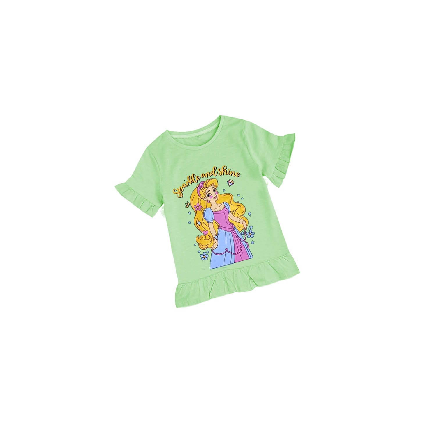 Sparkle & Shine Elsa Tee Shirt - Sea Green