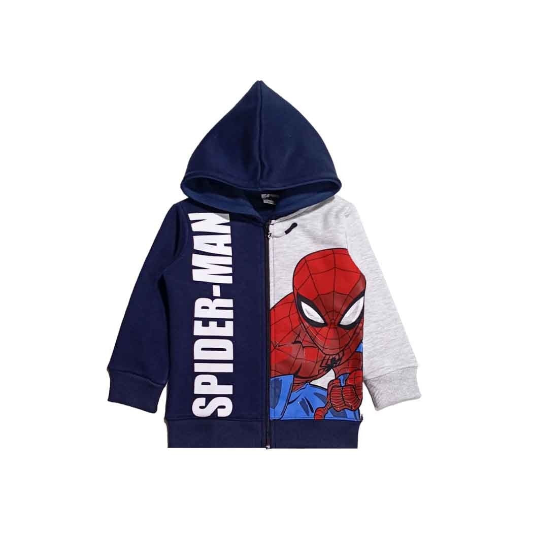 Spider-ManLookPenalHood-NavyGrey