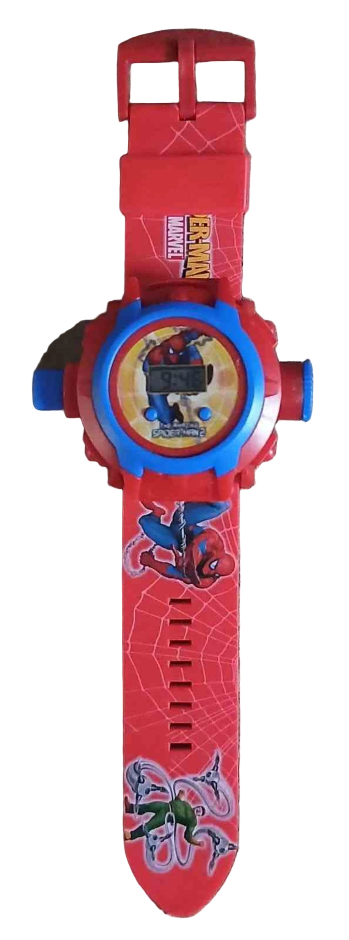  Spider-Man Printed Strap Watch - Red 