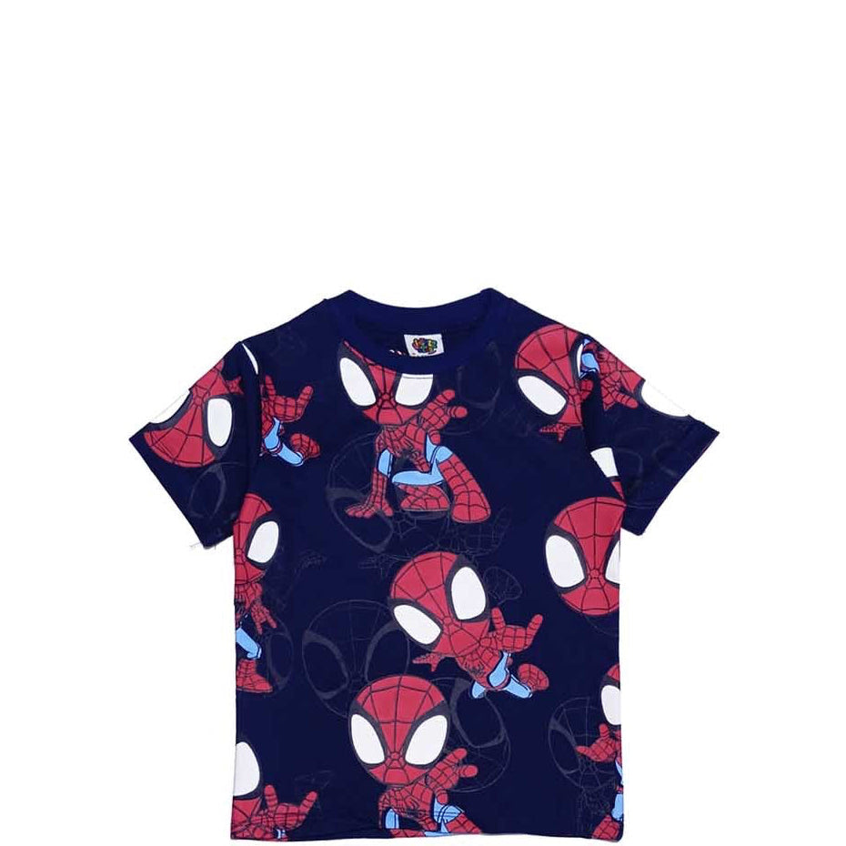 SpidyPartyTeeShirt-NavyBlue