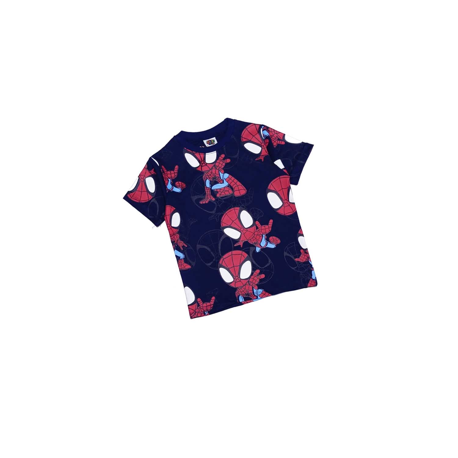 SpidyPartyTeeShirt-NavyBlue1