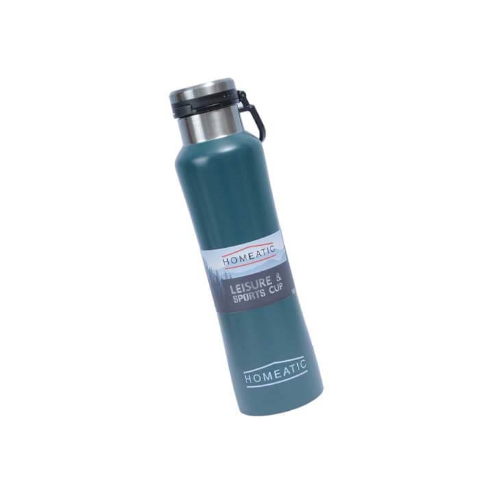Steel Hot & Cool Water Bottle, Green, 550ml KA-038-550