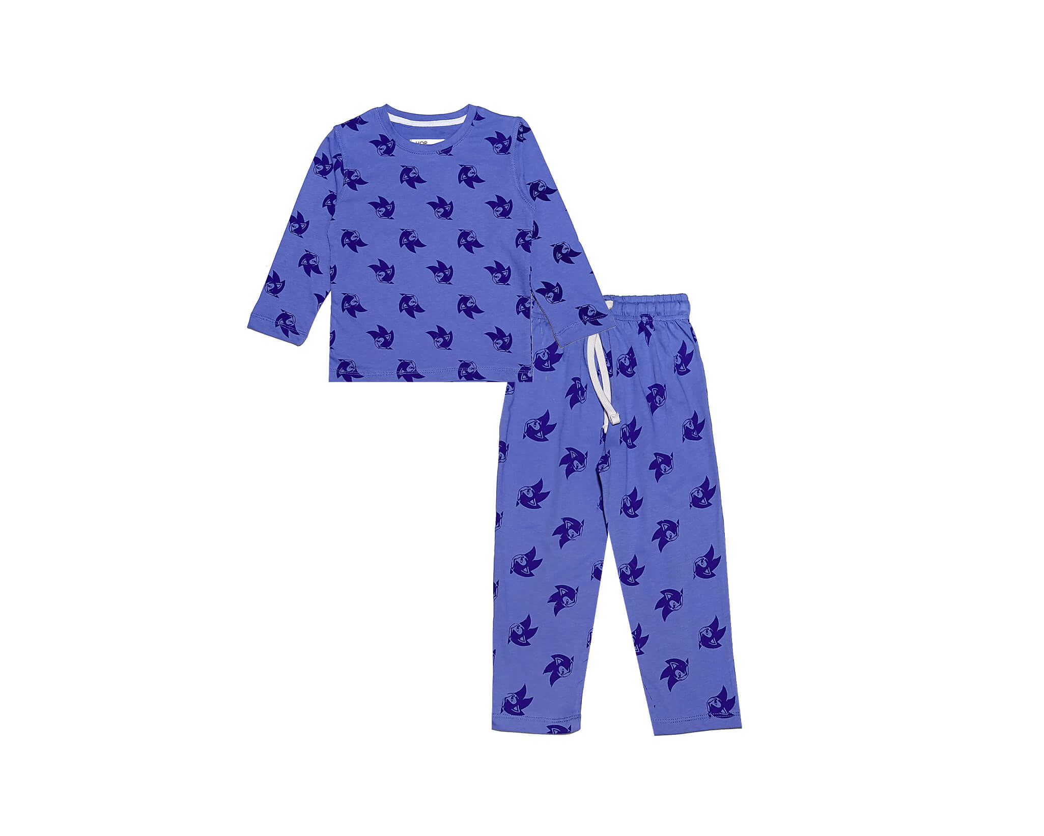 Stonic Faces Full Sleeves Tee Shirt & Trouser - Blue